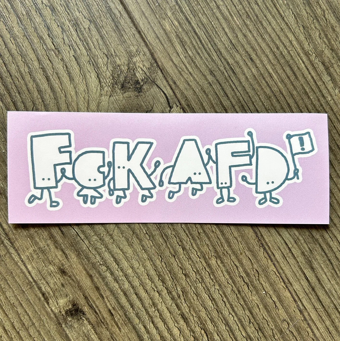 Sticker FCK AFD