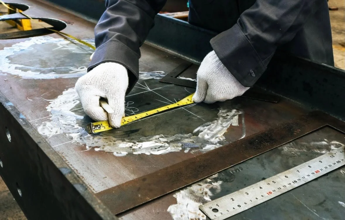 In fabrication, accuracy doesn&rsquo;t begin when the machine starts&mdash;it begins with careful measuring and layout.

Taking the time to verify dimensions before cutting helps:

* Reduce material waste.
* Improve fit-up during assembly.
* Save pro
