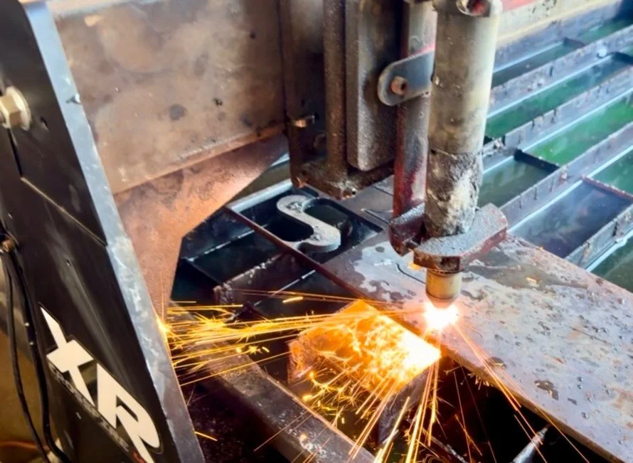 Precision in motion 🔥

Our CNC cutter hard at work&mdash;turning raw steel into clean, exact cuts that set the foundation for every solid build. This is where accuracy meets craftsmanship, and every detail matters.

At Bay Fabrication, we take pride