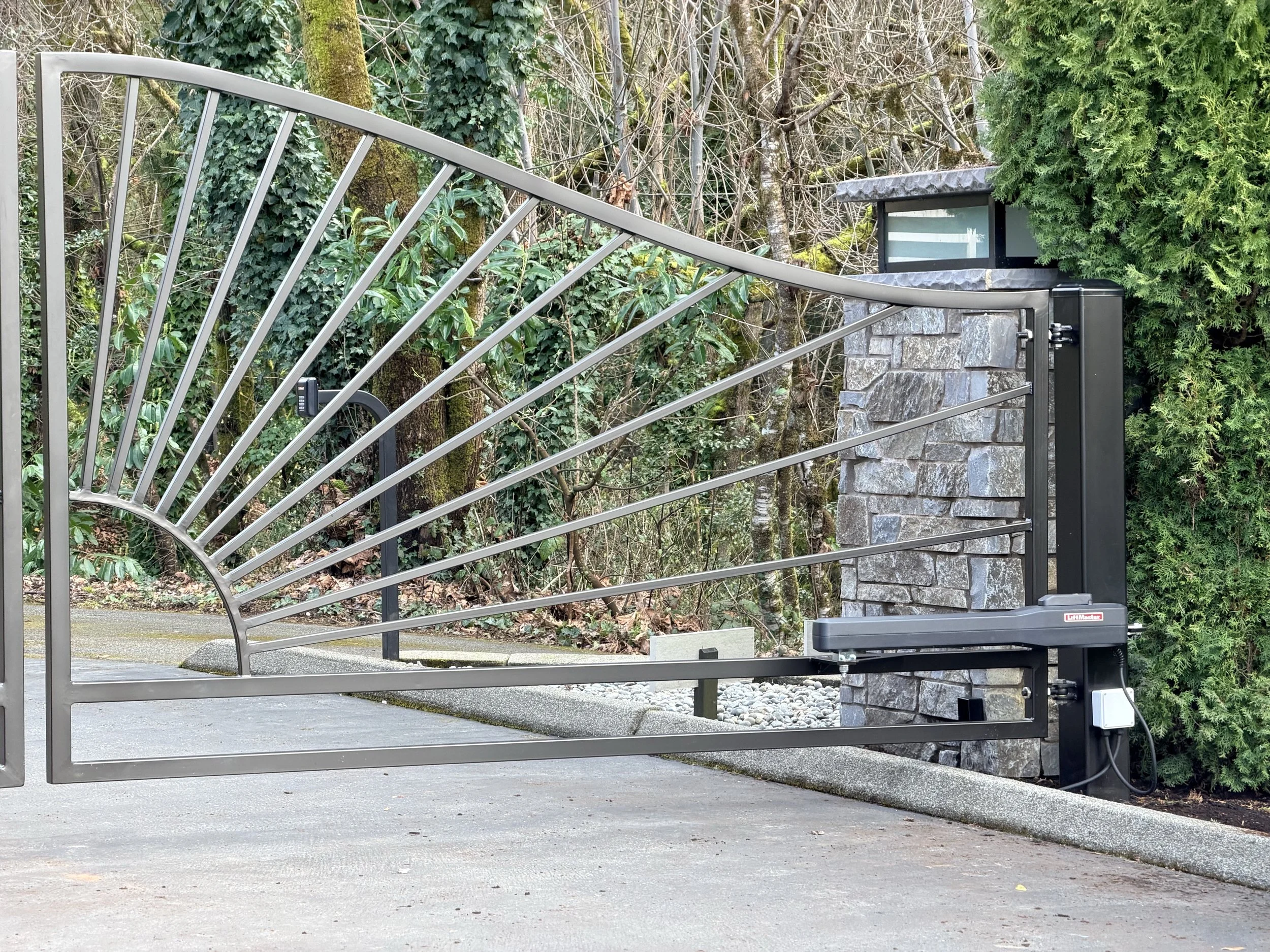 Specialized, personalized automatic gates in any style, configuration, or design!