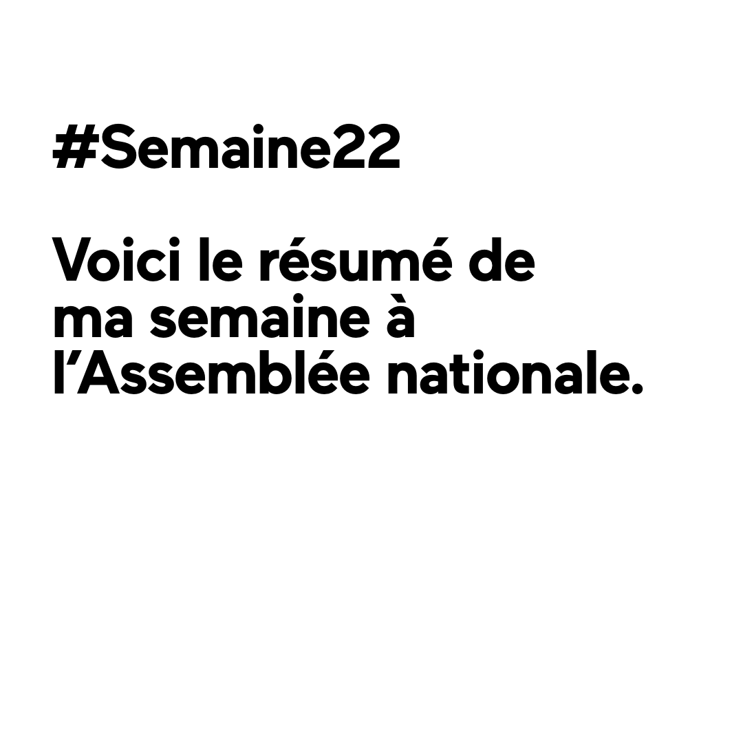 #Semaine22