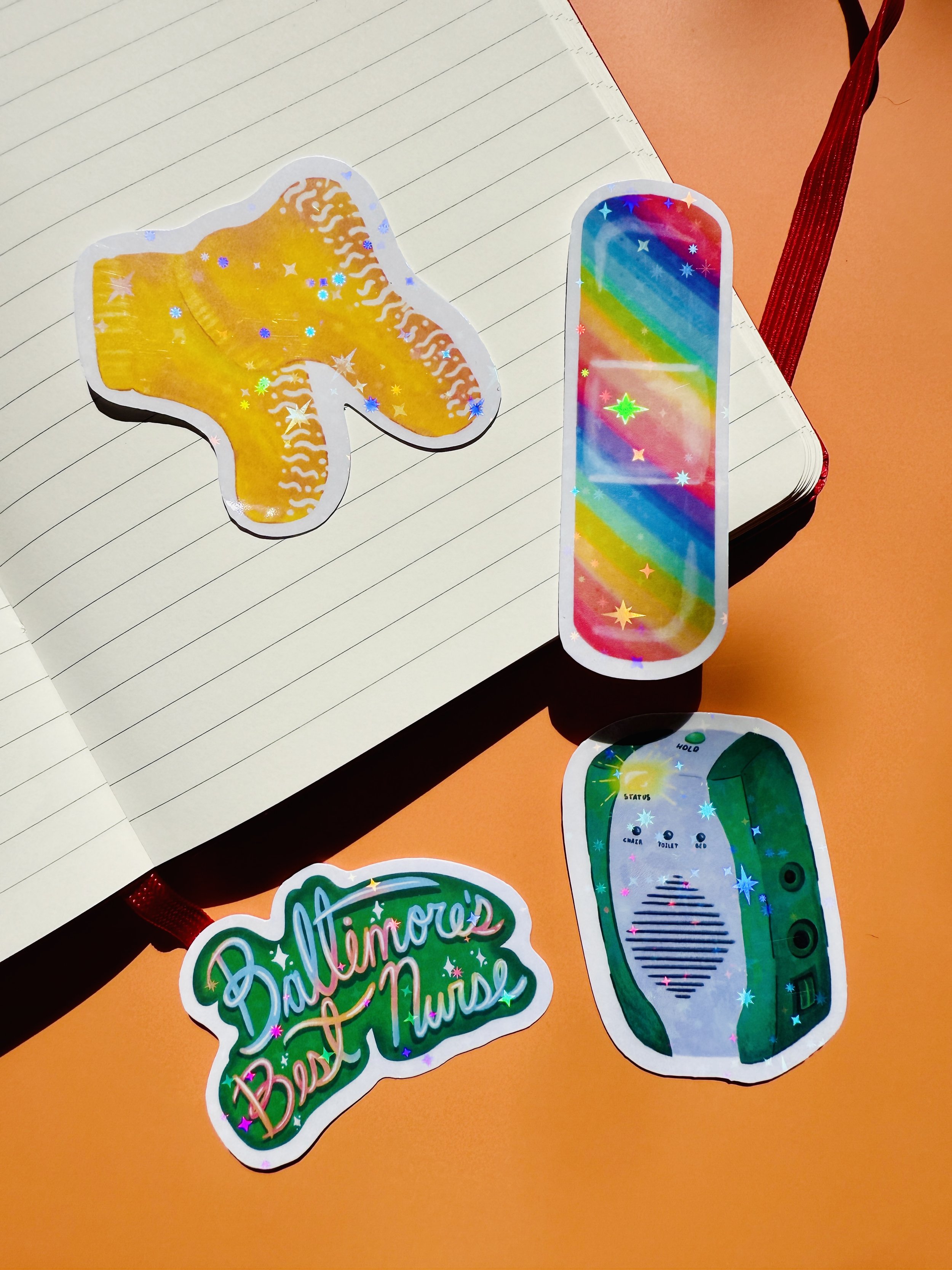 Celebrating Baltimore Nurses and Healthcare Workers - Baltimore, Maryland themed gifts and stationery 