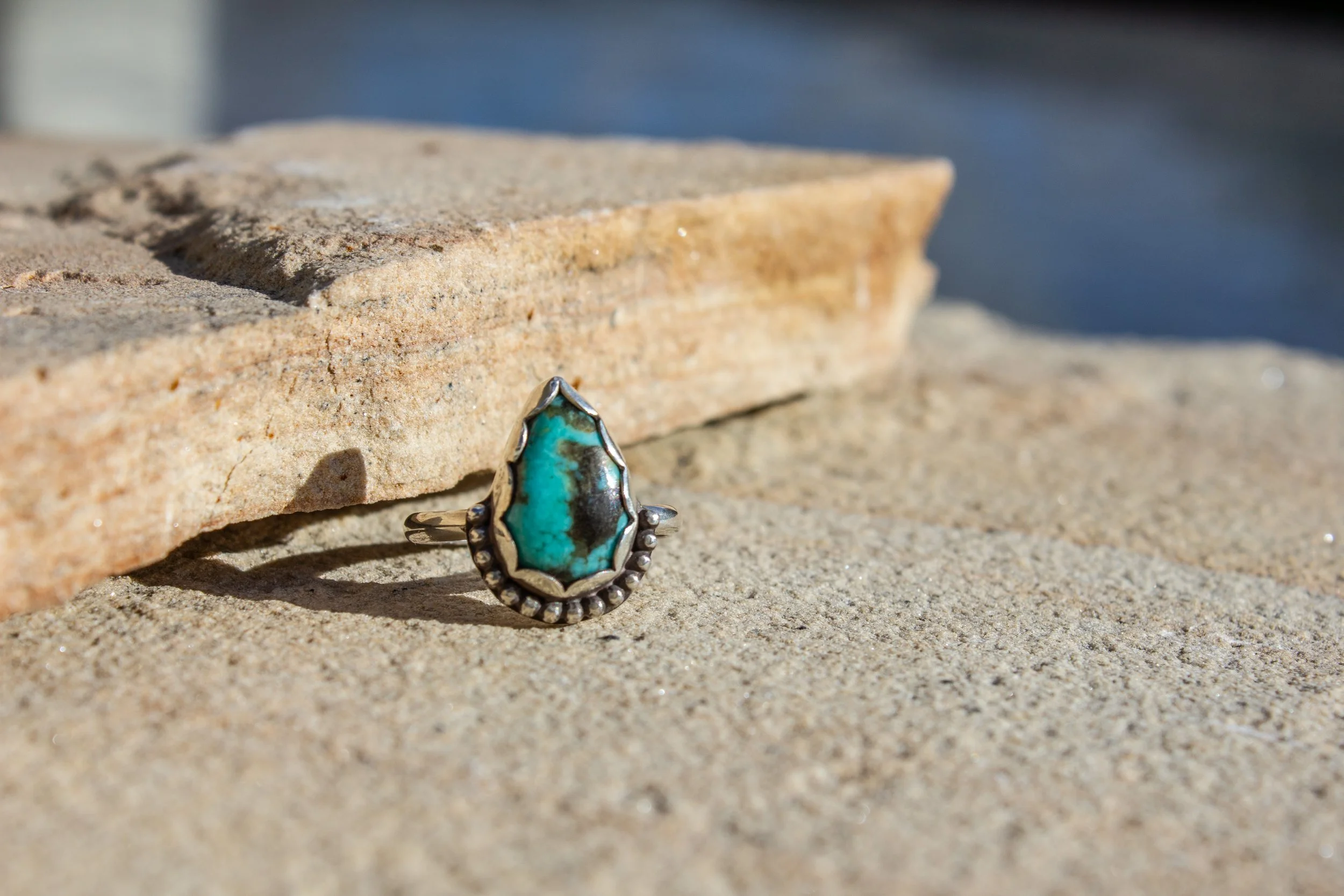 Bluemoon Size 7 Ring