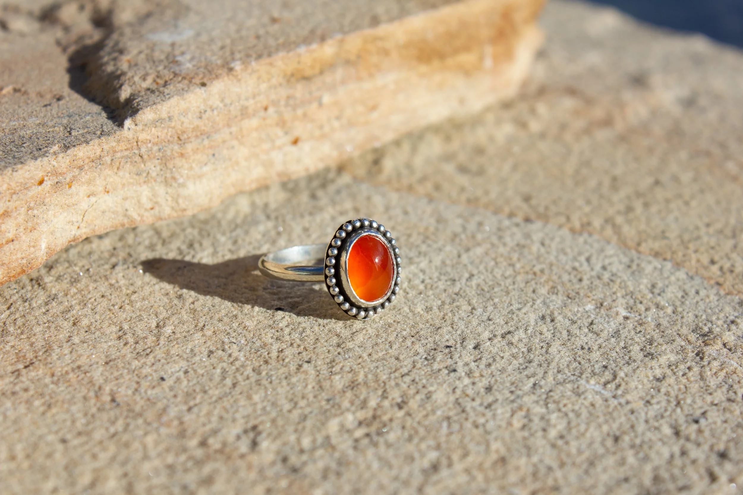 Carneliean Size 5.5 Ring