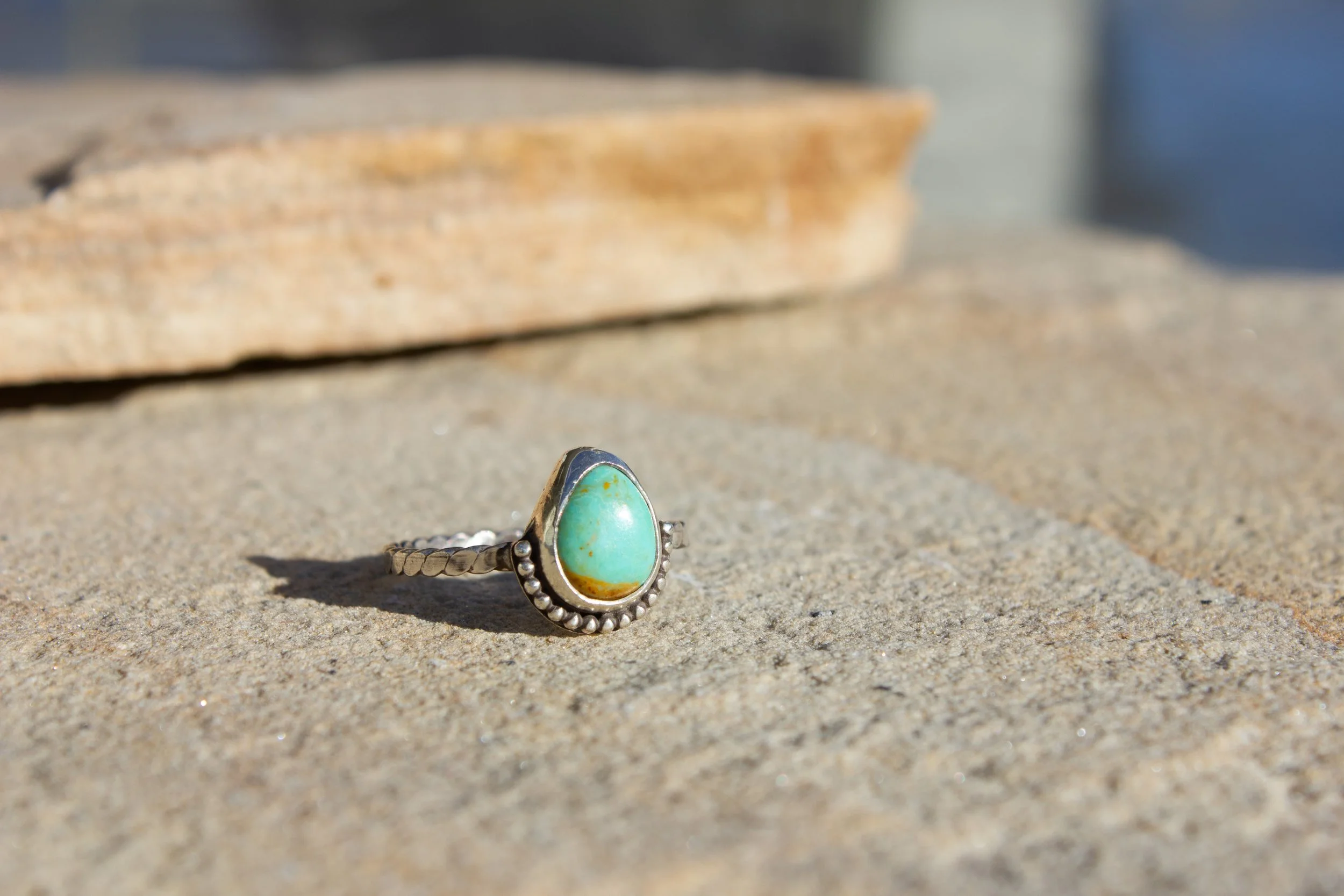 Kingman Turquoise Size 8.5 Ring