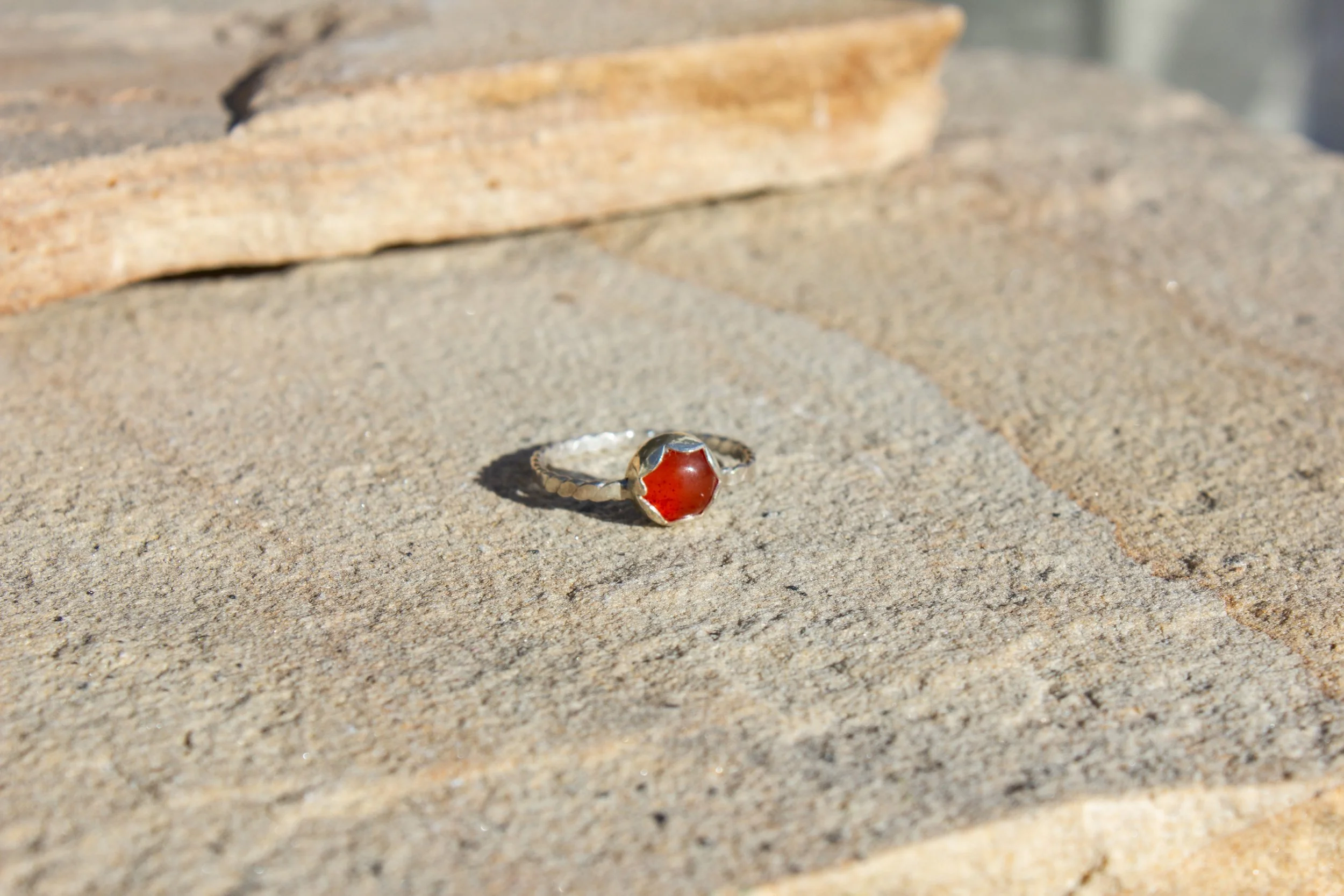 Carnelian Size 8 Ring