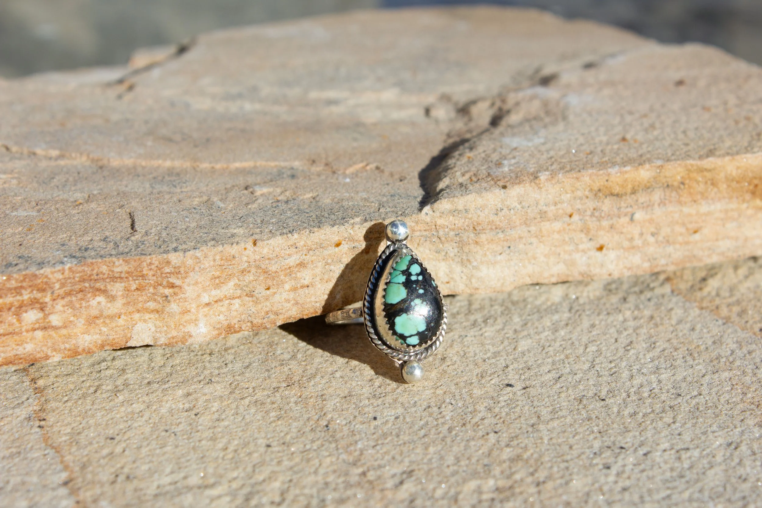 Hubei Turquoise Size 6.5 Ring