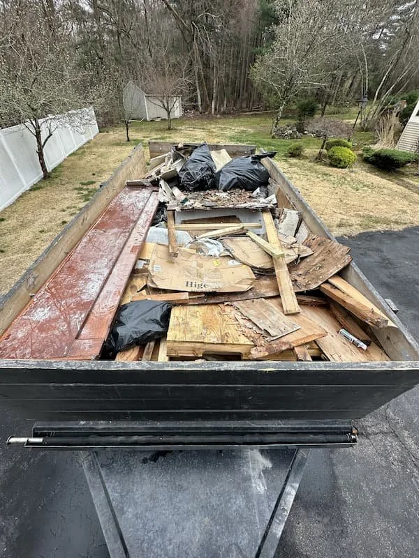 Debris removal being done by PurgePros Removal and Disposal