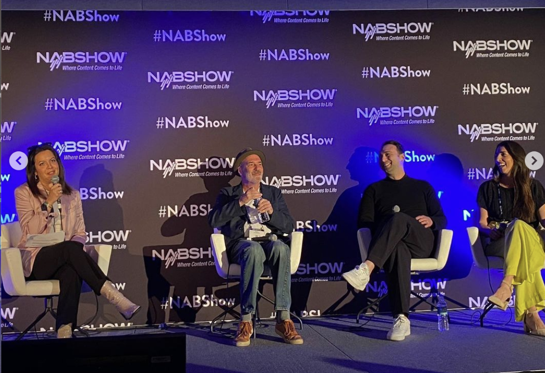 A conversation at NAB in Las Vegas: How to Stand Out in a 3-Second World with media experts Clare Stein of ATTN:, Ian Grody of Giant Spoon and legendary creative Chris Di Cesare