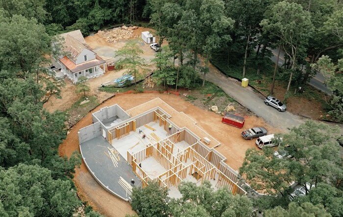 Our client&rsquo;s Chapel Hill home is #underconstruction. Let us know what you want to see along the way in the comments and follow along &mdash; it&rsquo;s going to be a GOOD one!

.

.

.

#schematicdesign #constructionphase #constructionplanning 