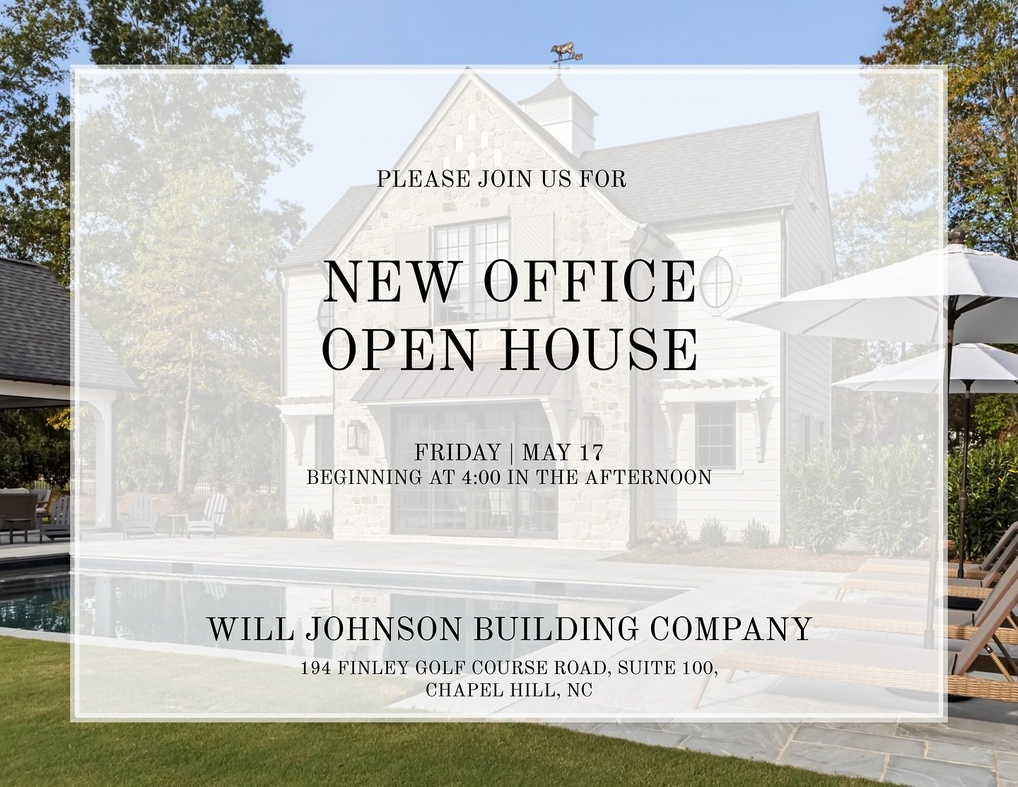 We are thrilled to invite you to the our New Office Open House on Friday, May 17th, 2024, starting at 4 PM. Join us and help us celebrate this exciting milestone together. RSVP using the link in our bio. We hope to see you there!

#willjohnsonbuildin