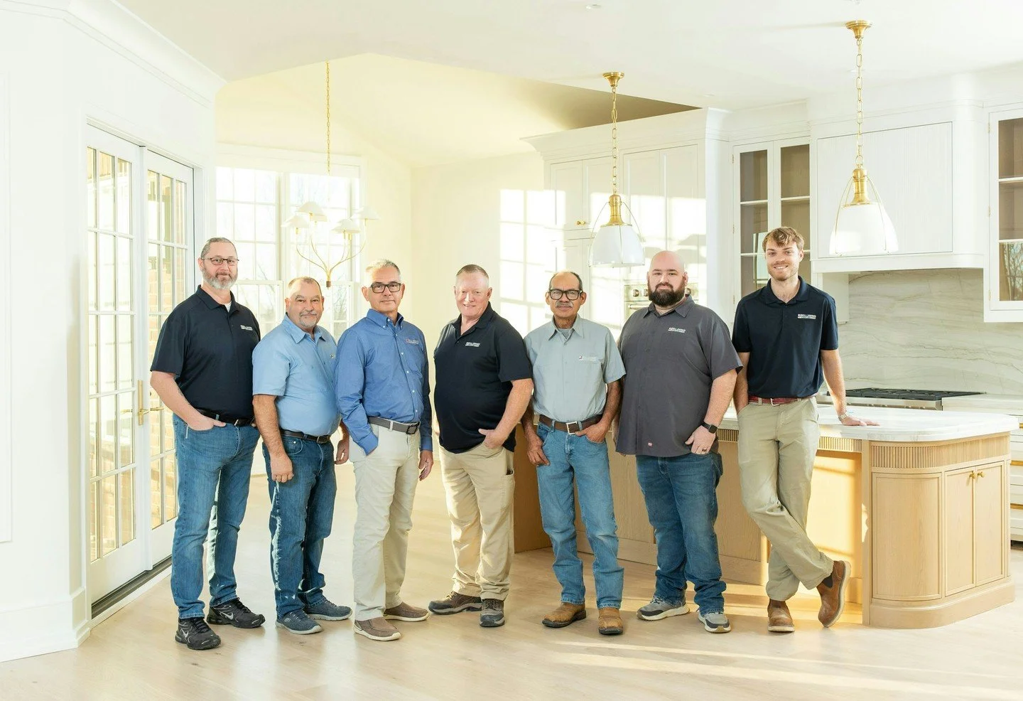 Meet our Operations Team: the people who keep every moving part aligned from first plans to final walkthrough.

Every client works with a dedicated Project Manager from start to finish: one consistent point of contact managing timelines, budgets, on-