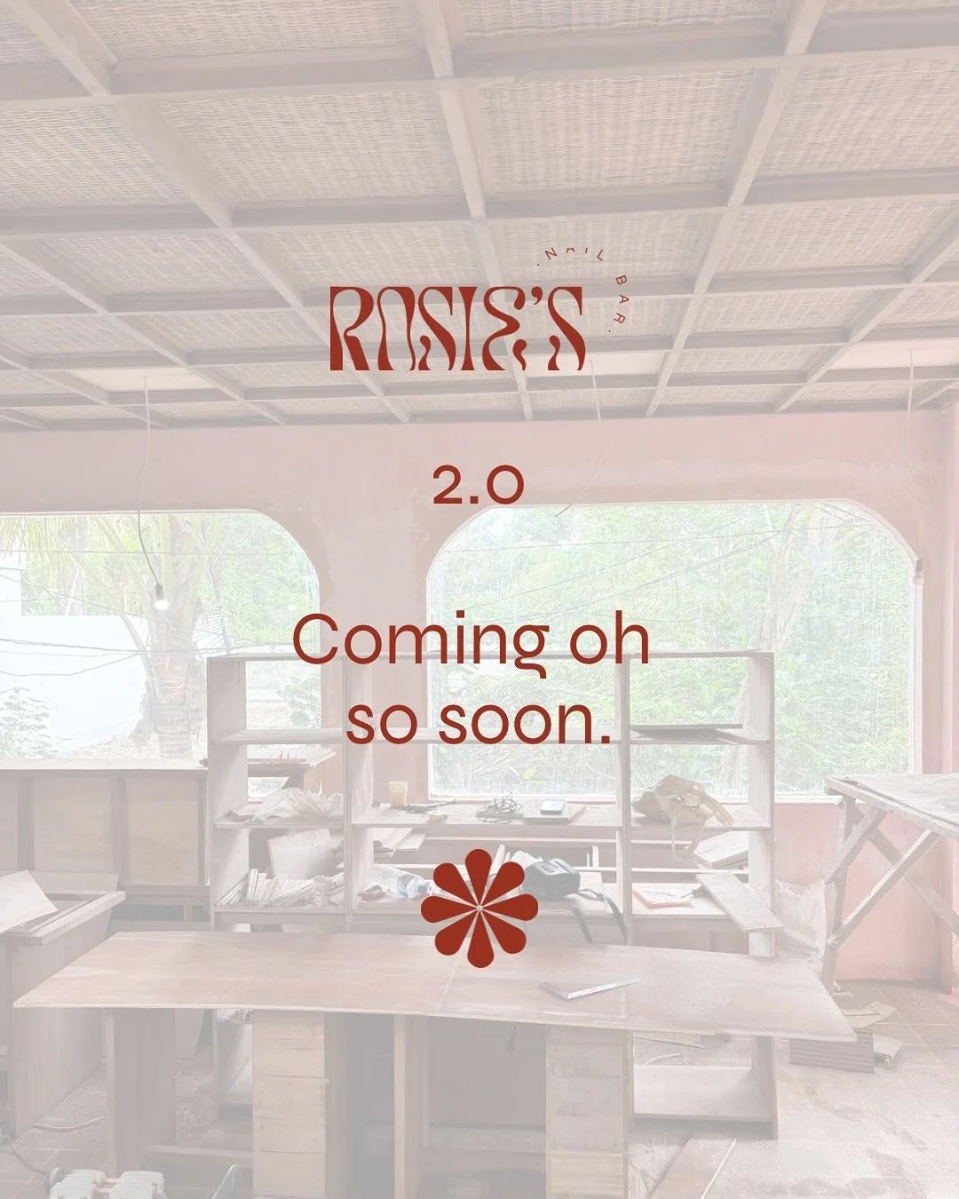 We&rsquo;re beyond excited to share that Rosie&rsquo;s Nail Bar 2.0 is coming to Nusa Lembongan this November 2025🌺

Inspired by our Canggu space, but with some extra island magic, our new spot is almost ready -  and we cannot wait to welcome you al