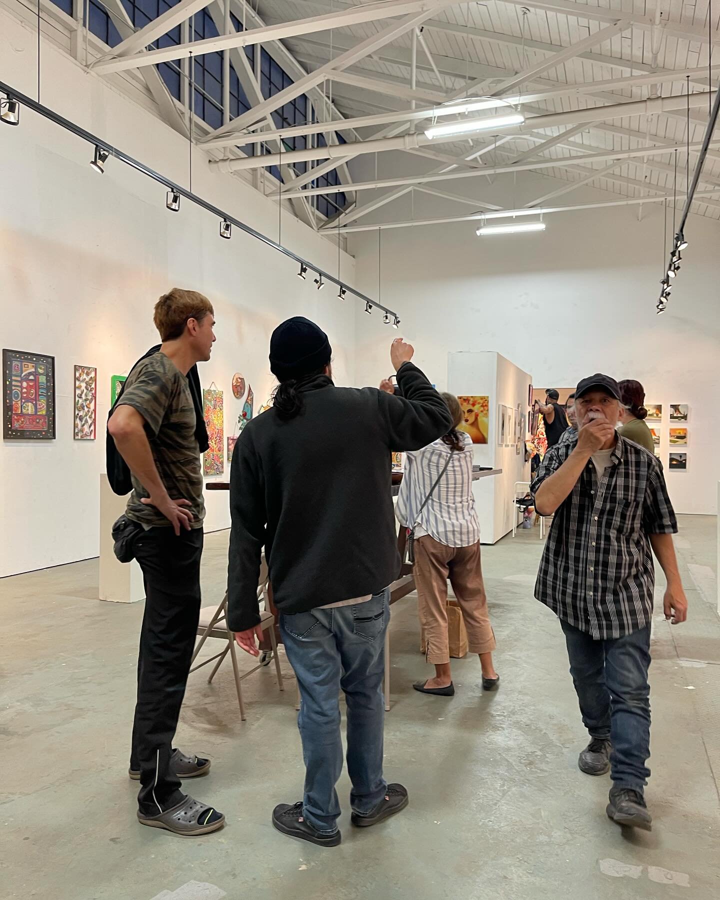 Installation day for our show:

A LOVELY DAY 
featuring our spotlight artist Sean Magic Gil 
along with a collection of supporting Citadel artists. 

Join us for the Opening Reception!

Friday, May 3rd 
5-9 PM 
📍Citadel Gallery 
199 Martha Street 
S
