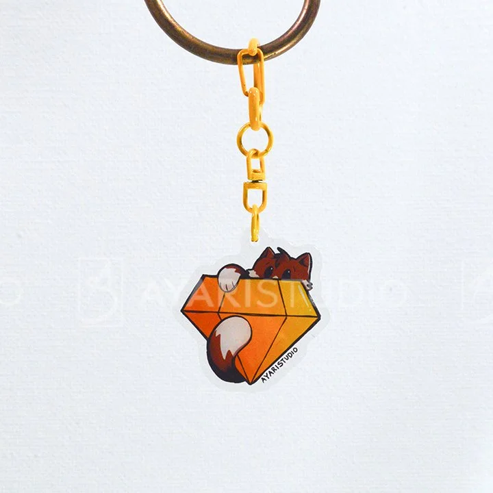 Chaos Kitties: Yellow - 2" charm