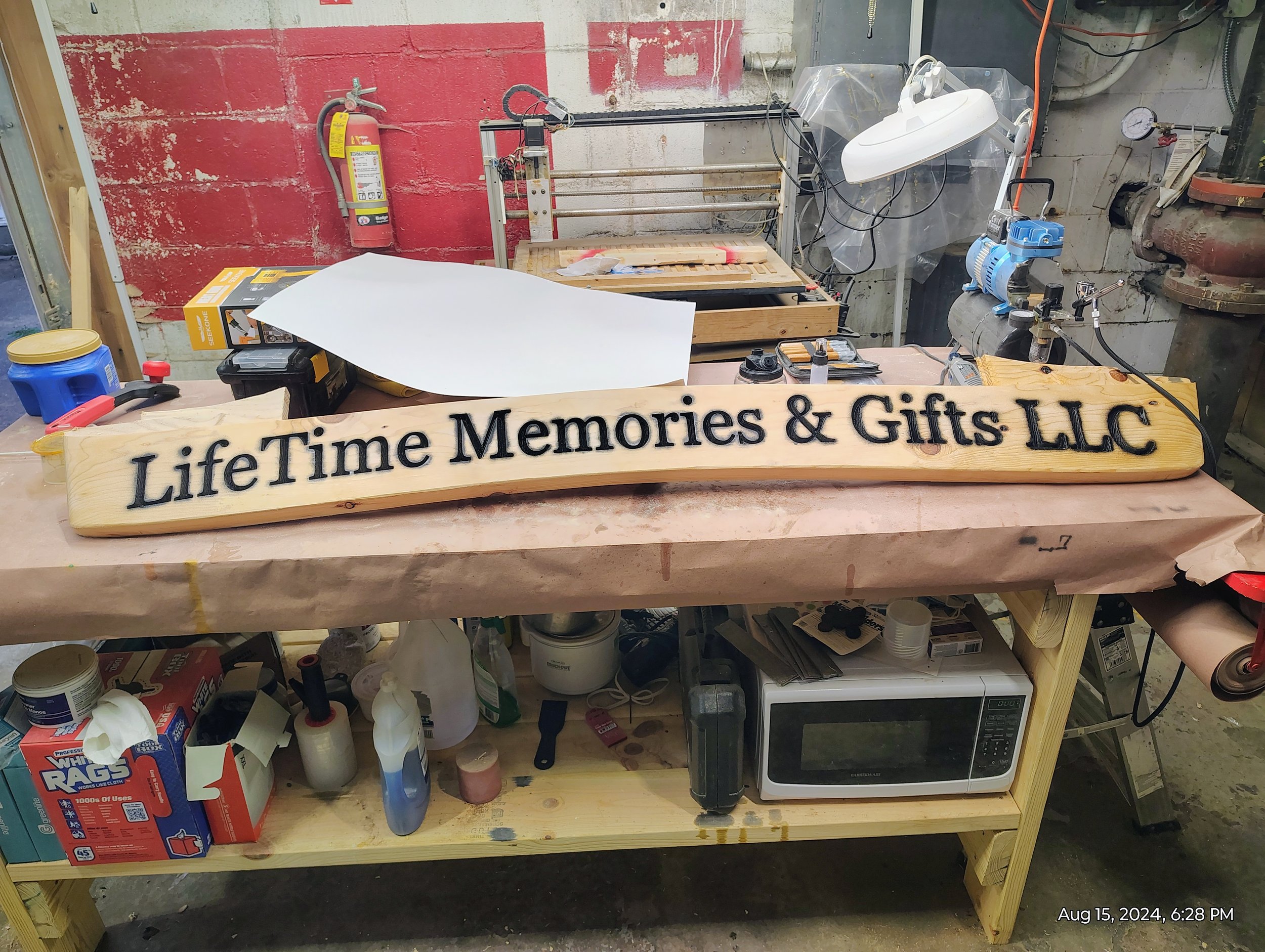 Replacement Shop Sign in Process