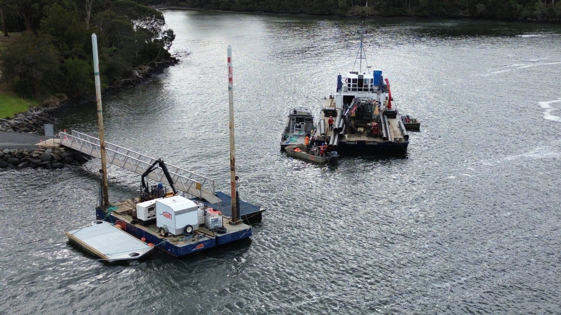 Bonnie Beach and Deviot Pontoon Replacement