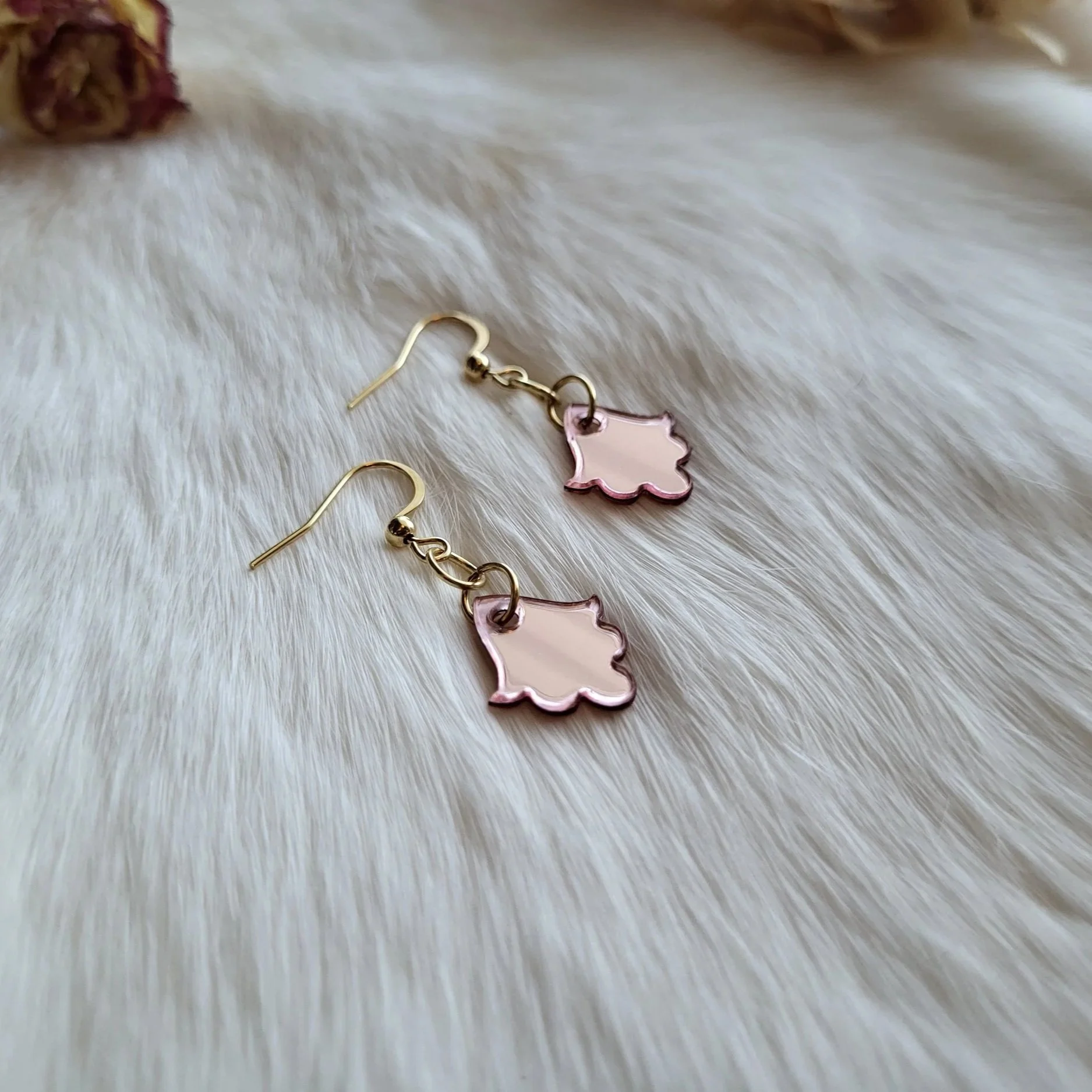 Mini Acrylic Earrings