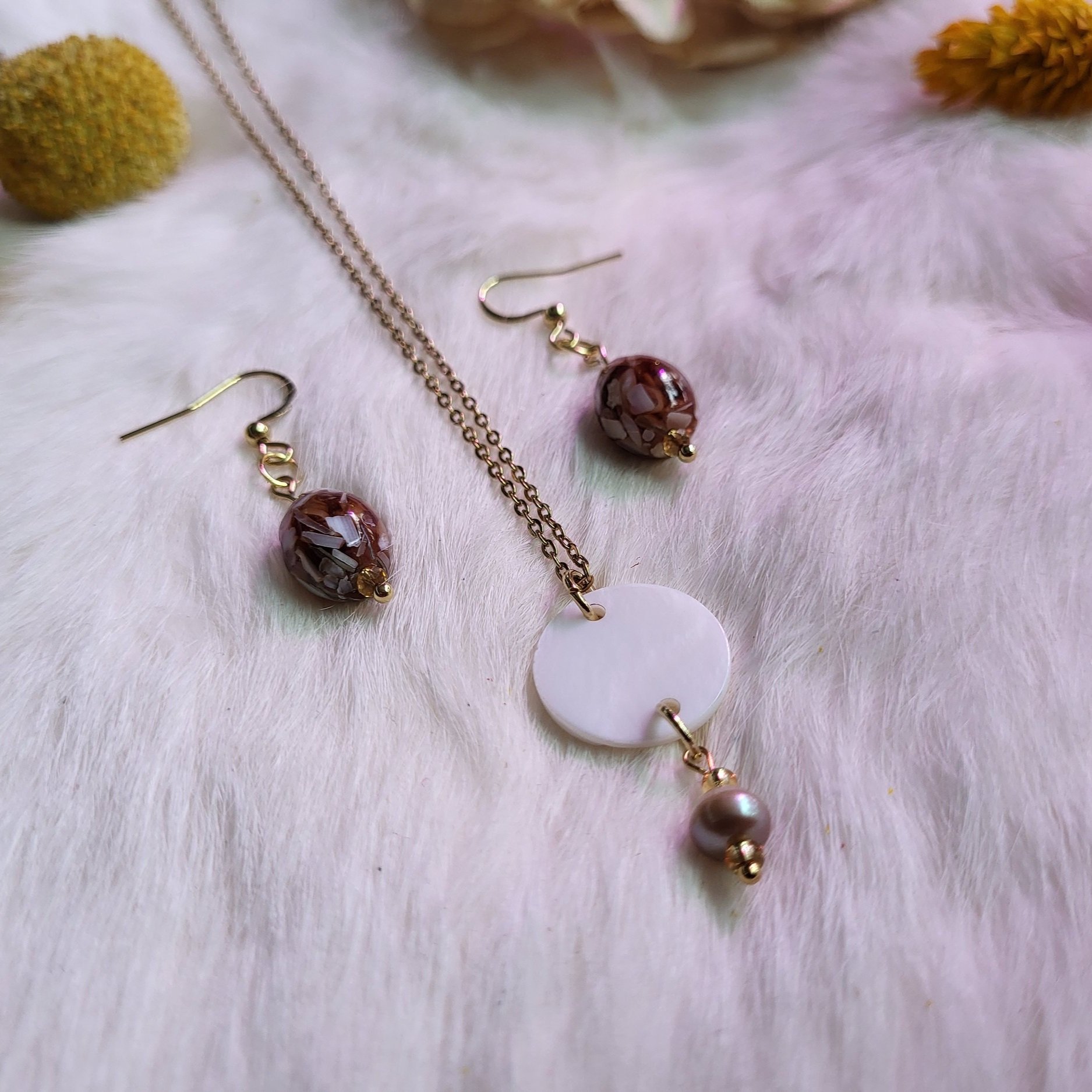 Pearl Jewelry Set