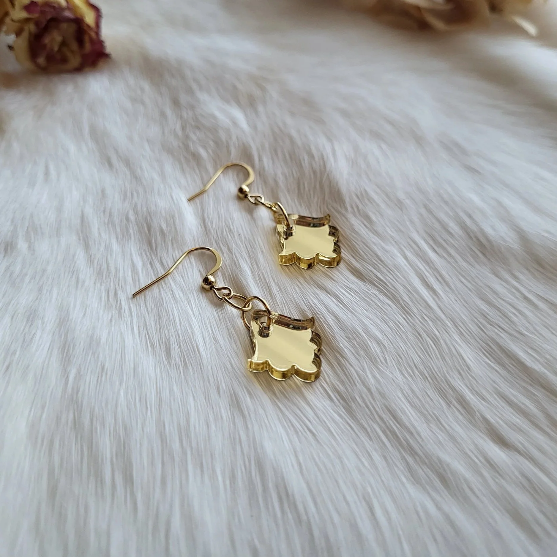 Mini Acrylic Earrings