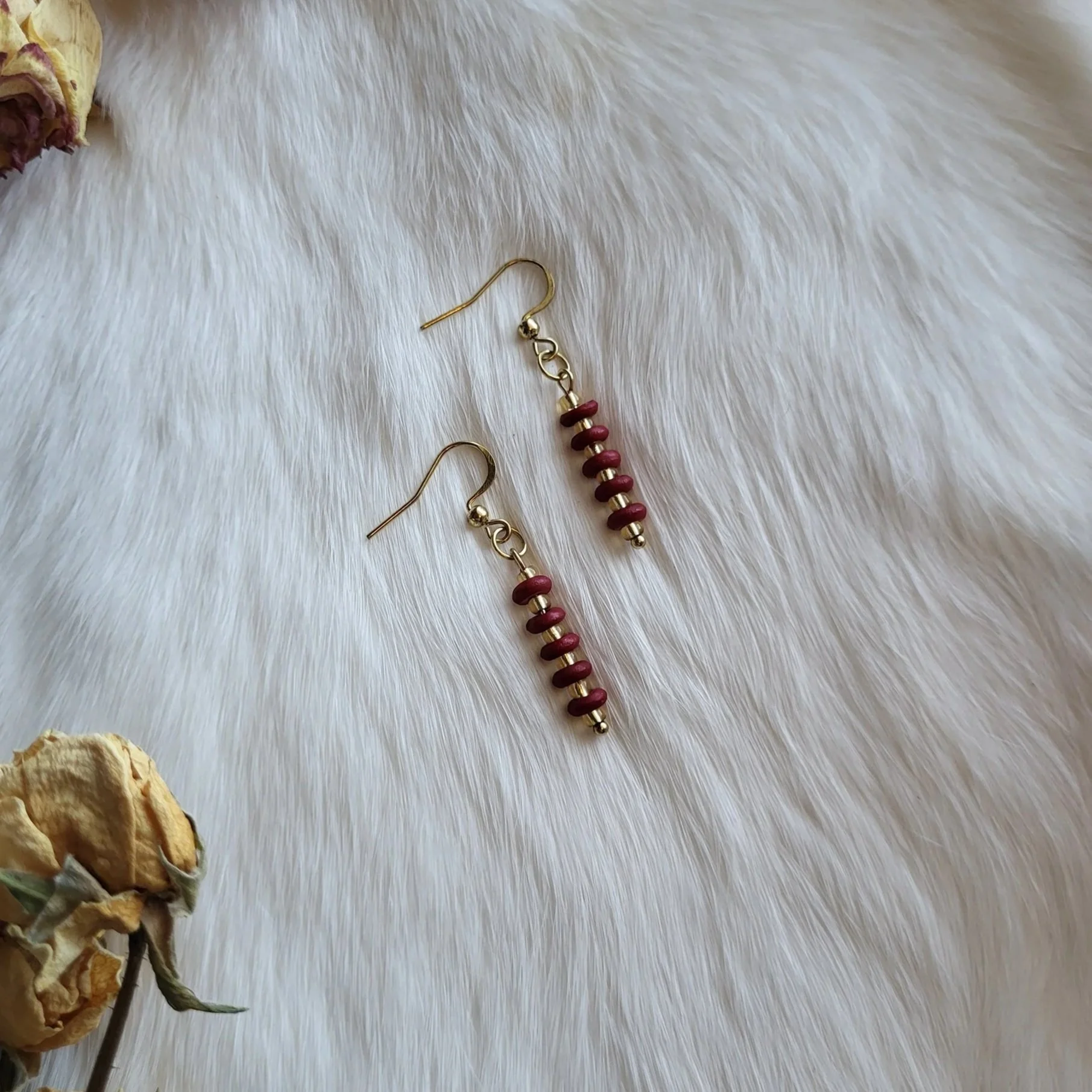 Bone & Bead Earrings