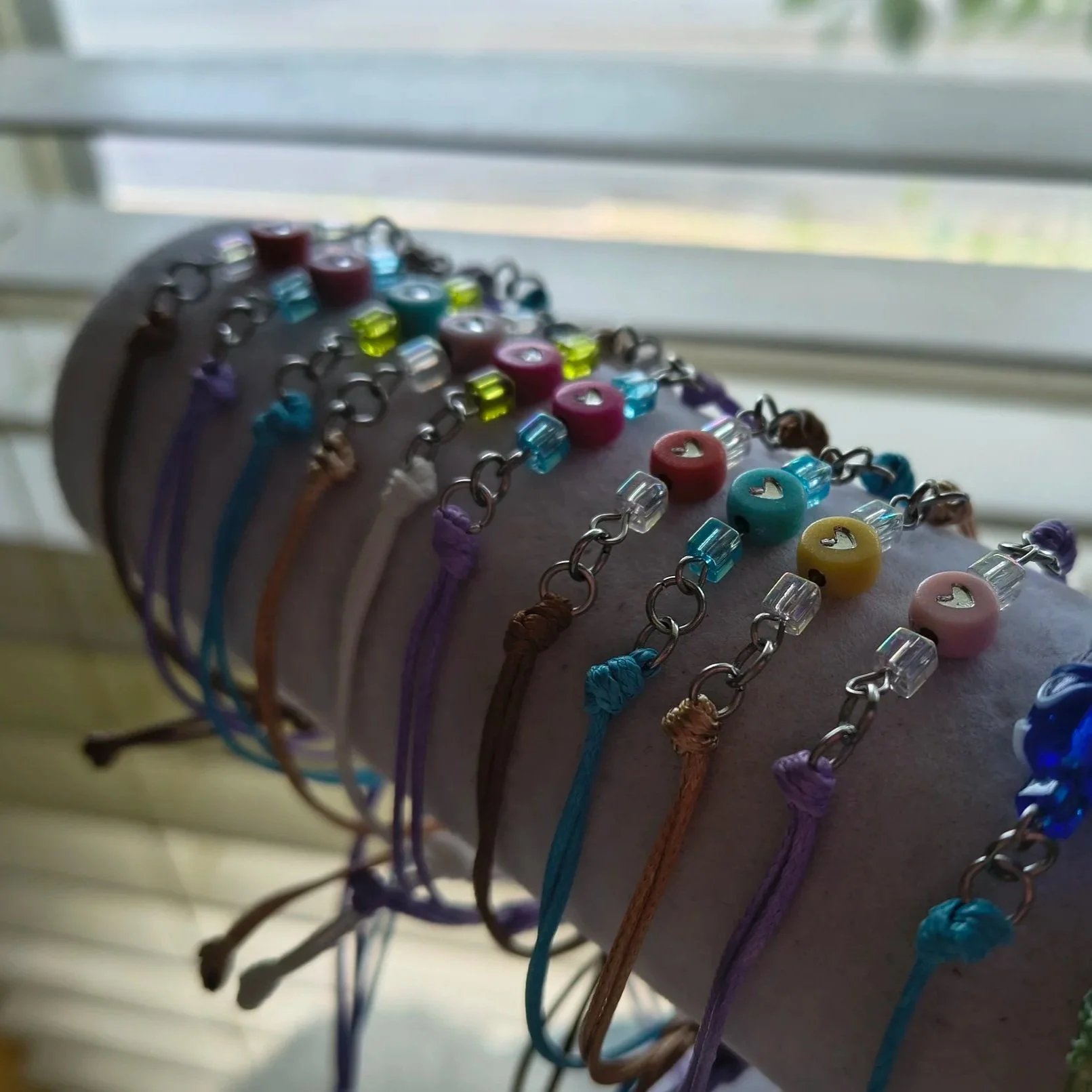 Heart Bead Bracelet