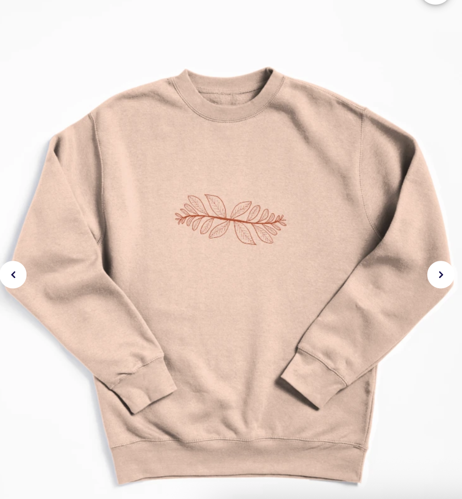 PRE ORDER Crewneck Sweater Nicotiana
