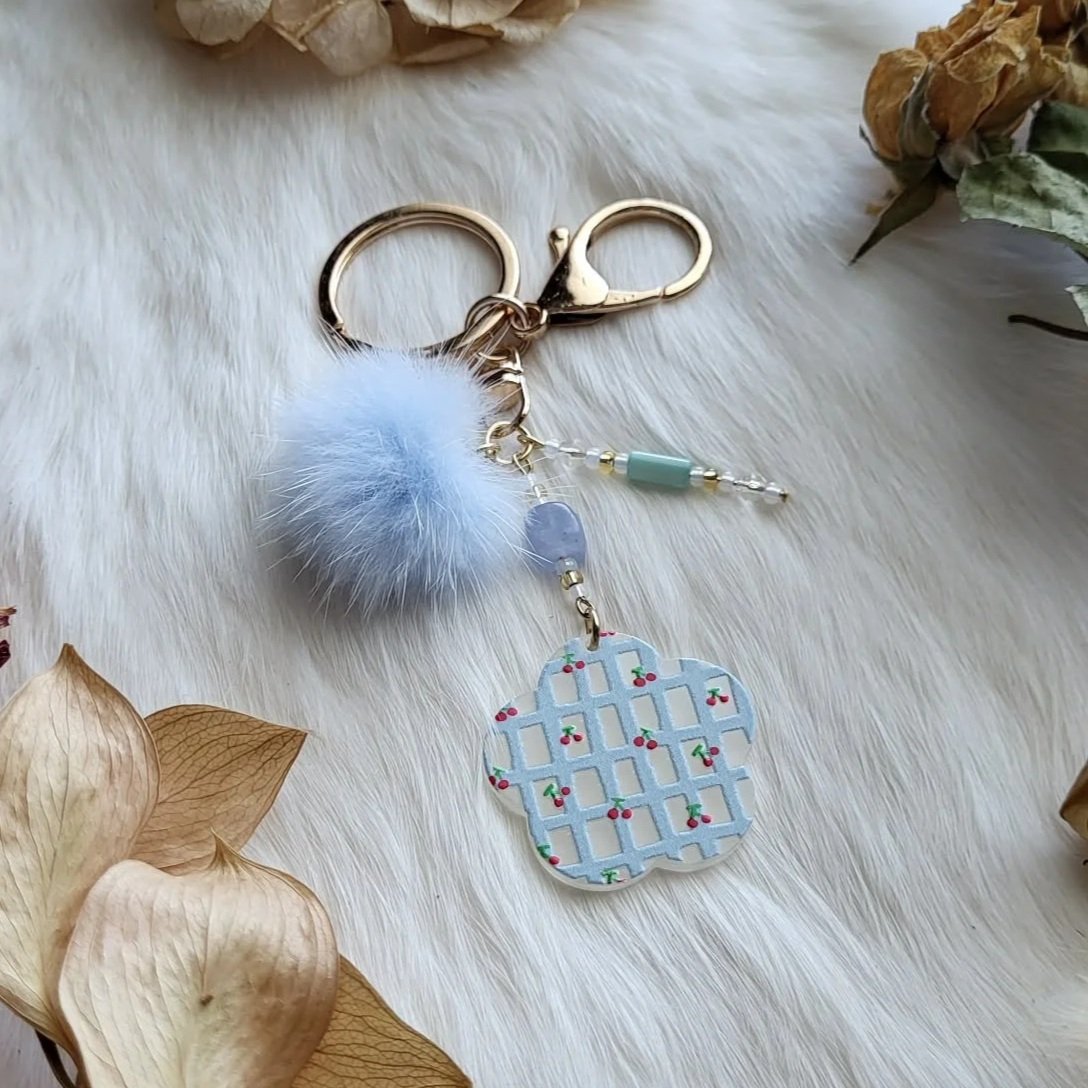 Blue Keychain
