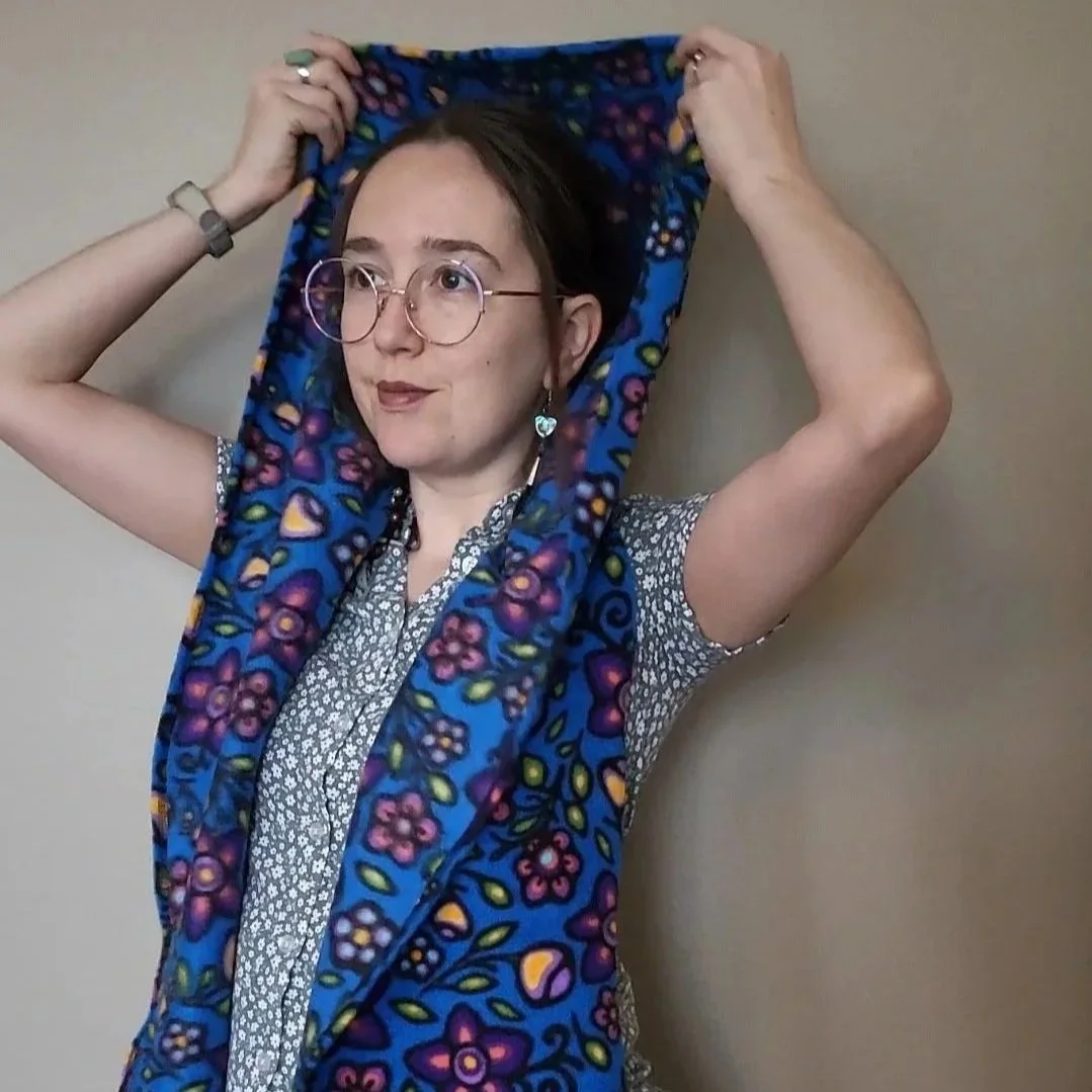 Fleece Hooded Scarves