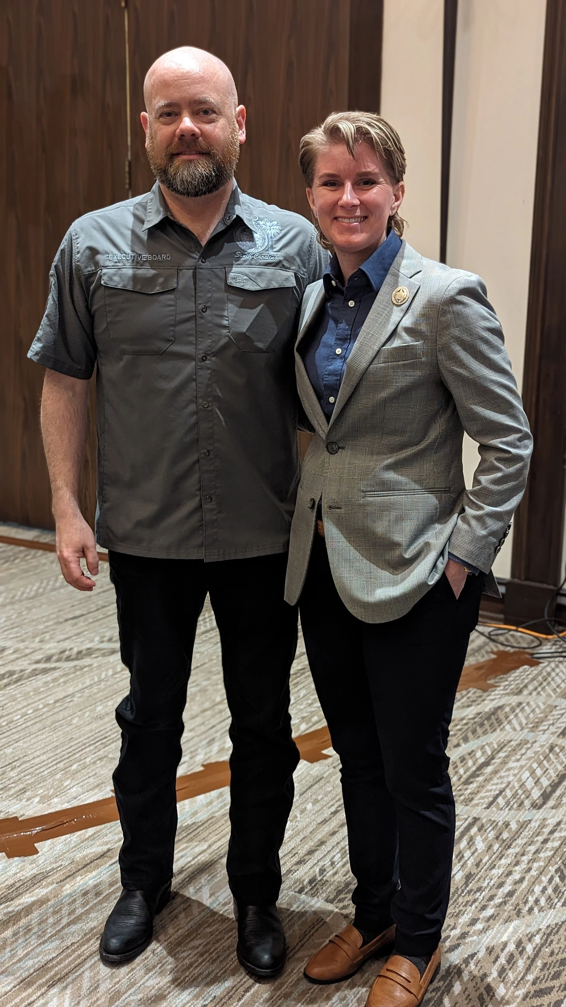 SC FBINAA Conference 2024 with Major TJ Geary, an incredible mentor and friend.