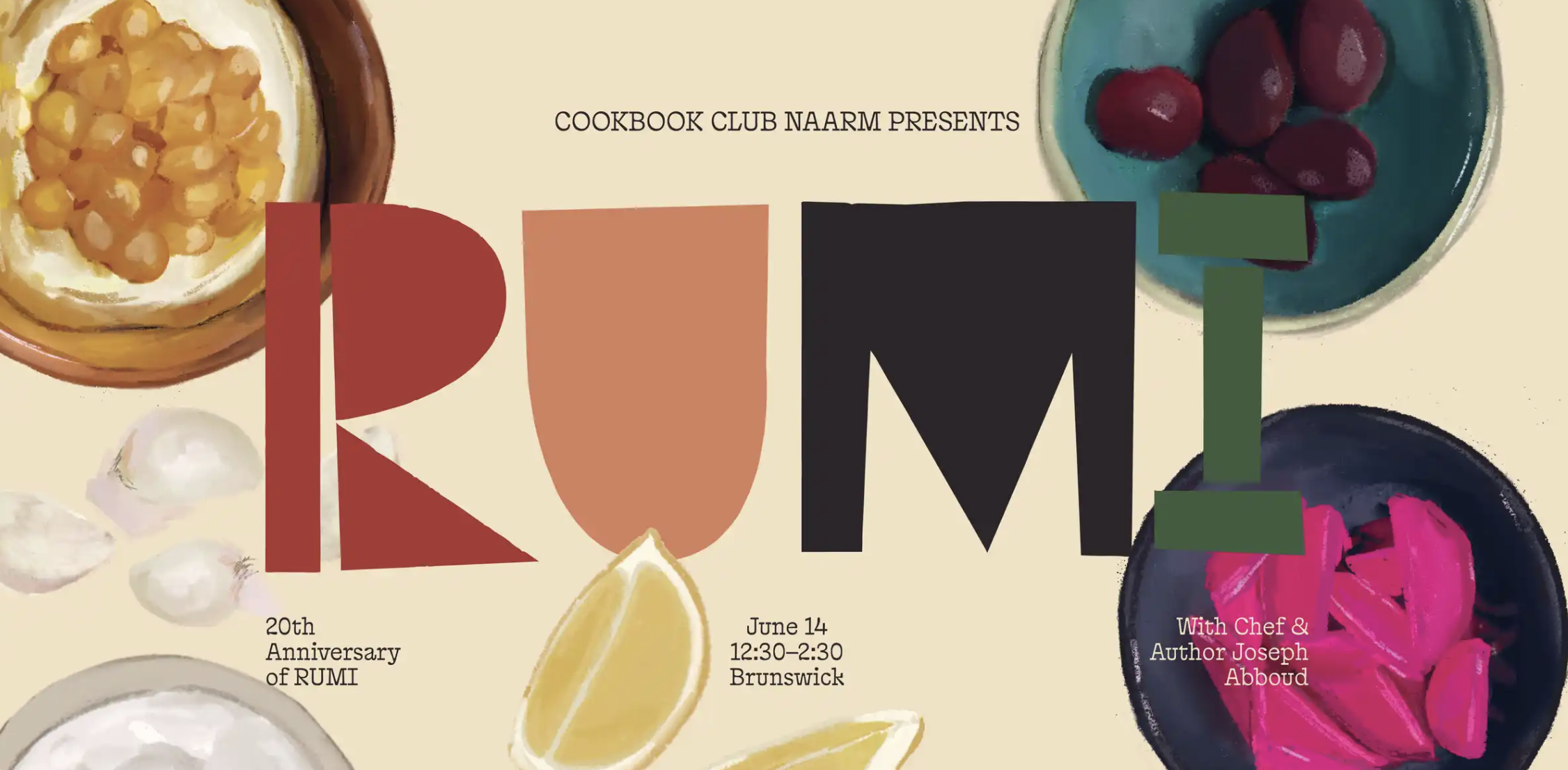 Cookbook Club Naarm x Rumi