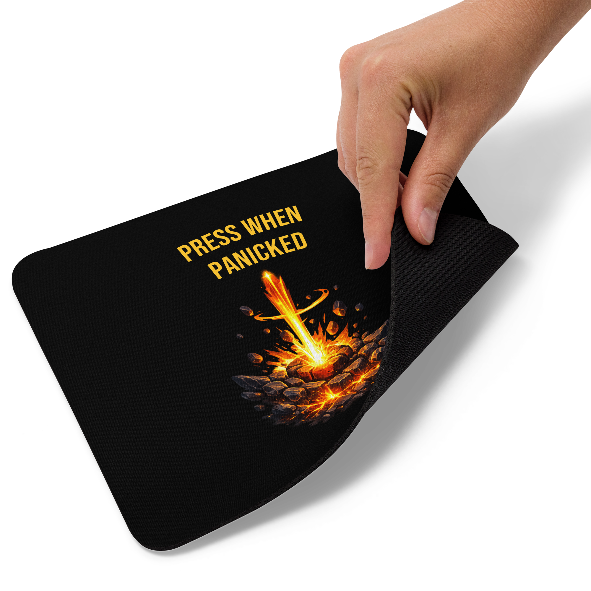 Press When Panicked Mousepad Details.png