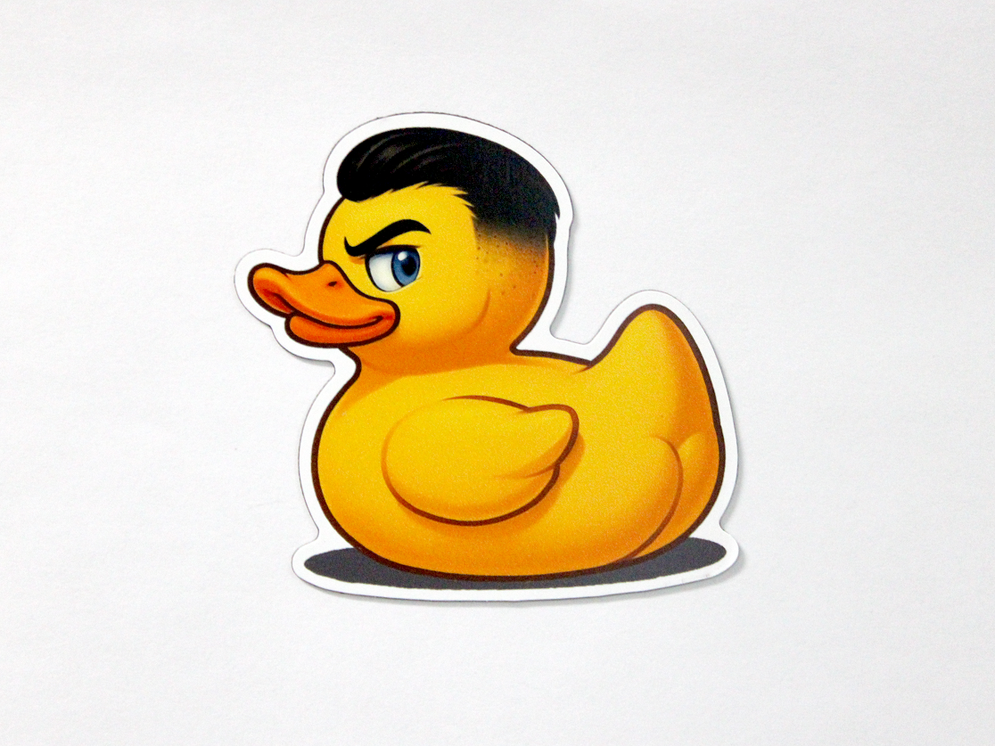 Joey Buttquacks Magnet, 3"