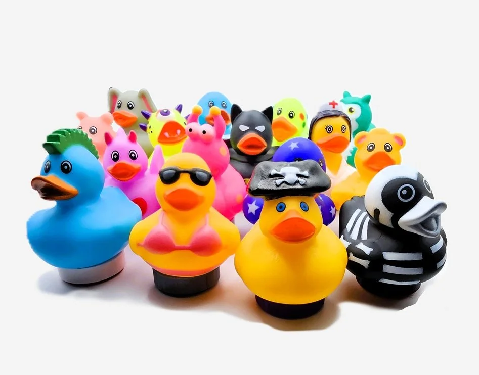 Plug Base and Cap w/ Duck (5 Pack)