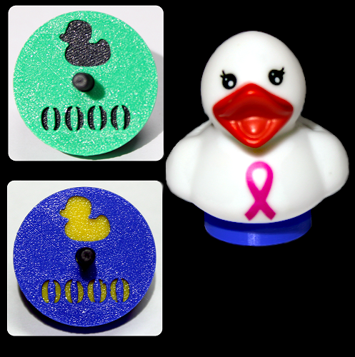 Plug Base and Cap w/ Duck (5 Pack)