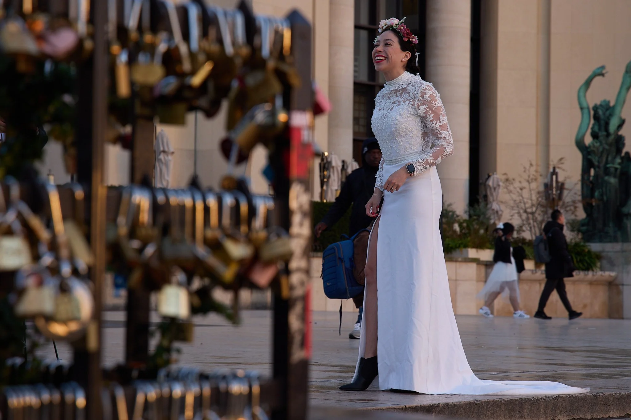 street-paris-place-du-trocadero-bride-bridal-gown-colour-marc-stanford.jpg