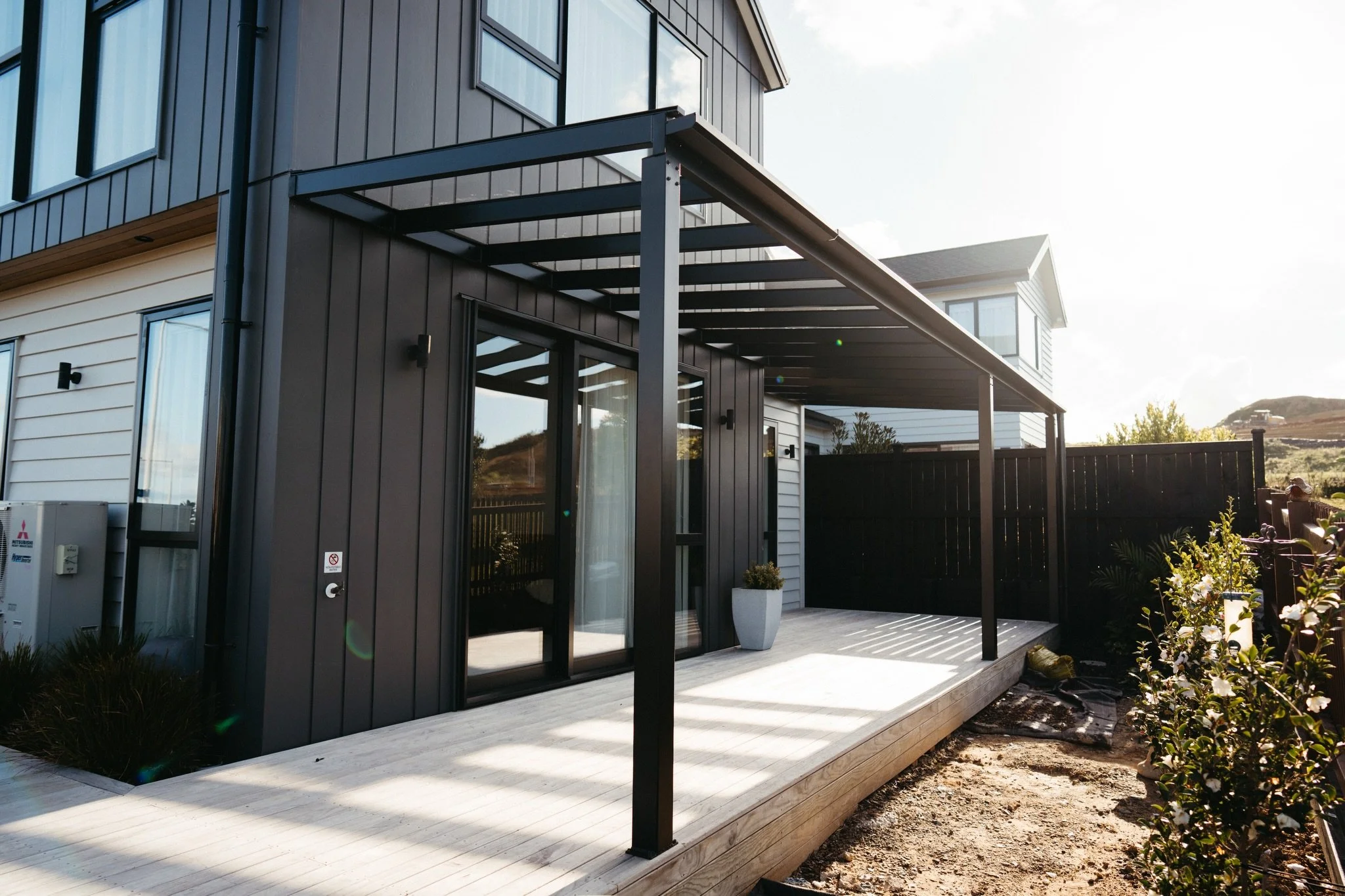 Most homes in new subdivisions are handed over without any covered outdoor space - leaving decks underused and exposed.

That&rsquo;s where we come in.

Whether you&rsquo;re a homeowner, builder, or developer, we will design and install a custom cano