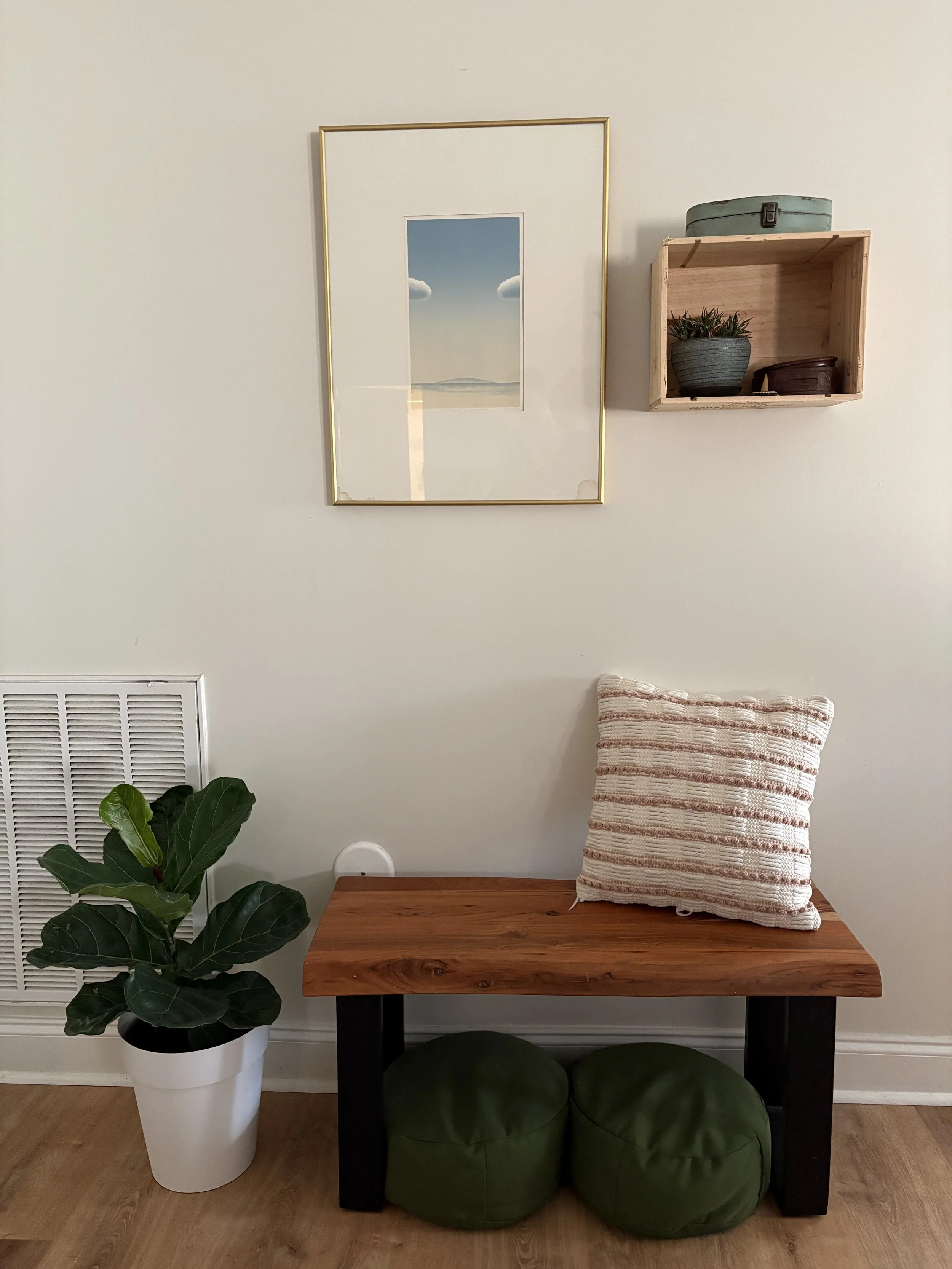 Build a meditation space