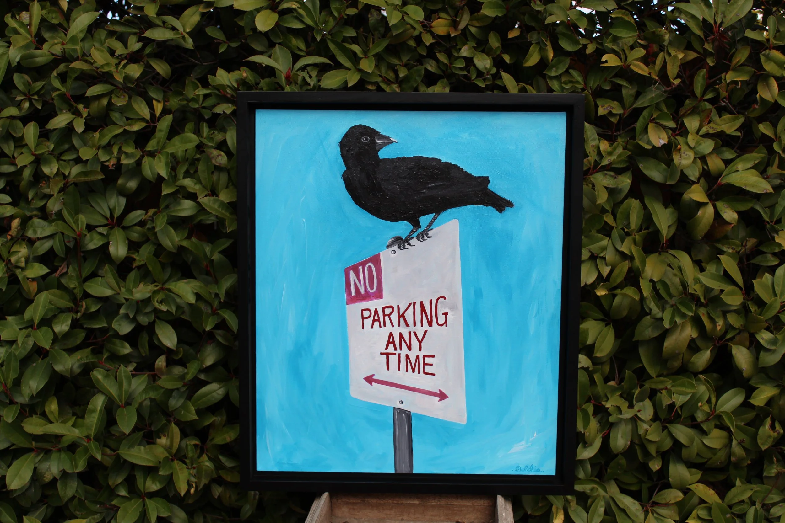 "Exempt" acrylic on canvas