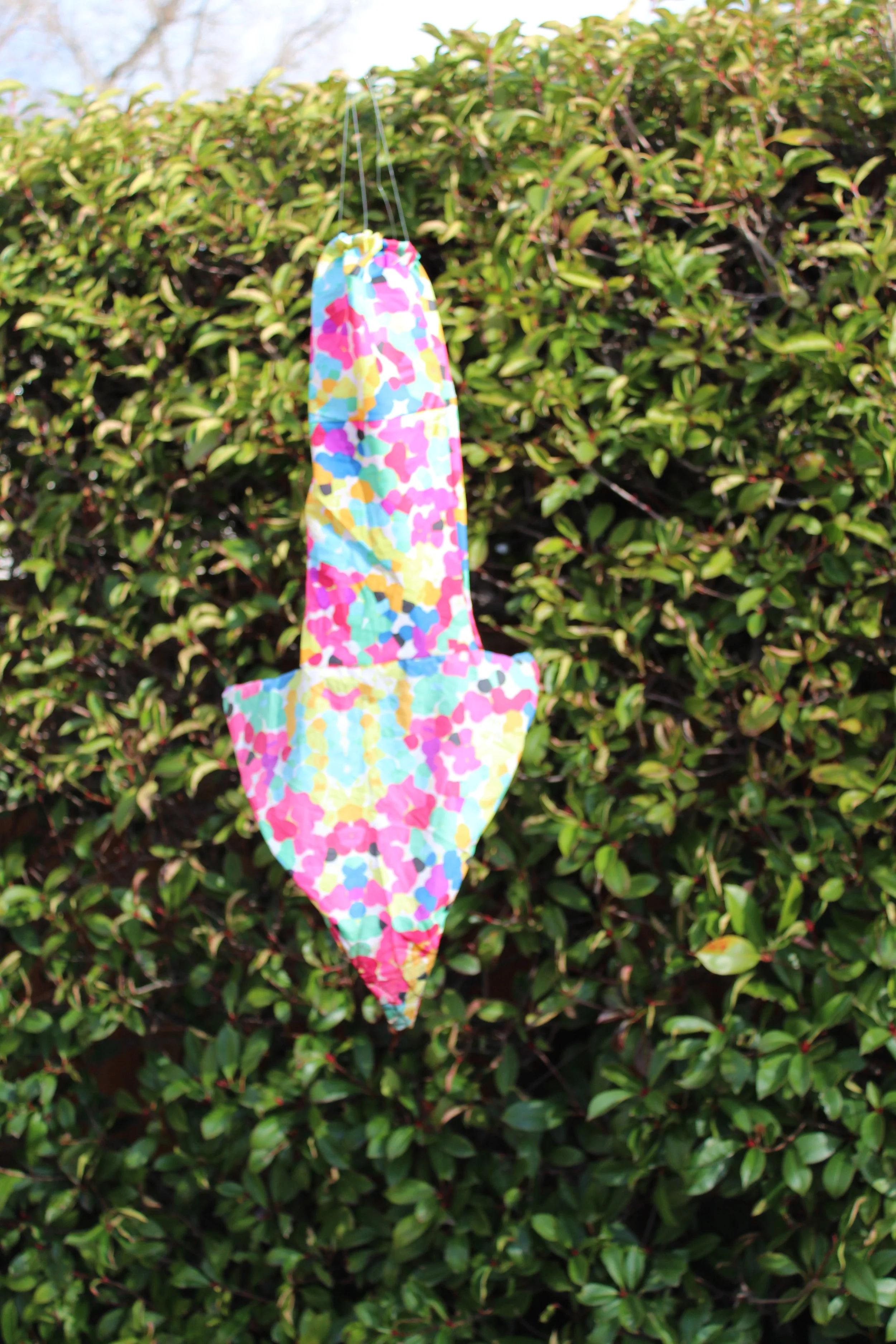 Windsock from old umbrella