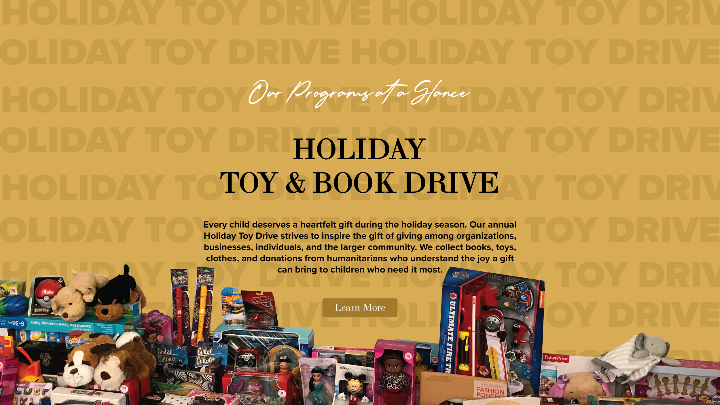 Holiday Toy & Book Drive