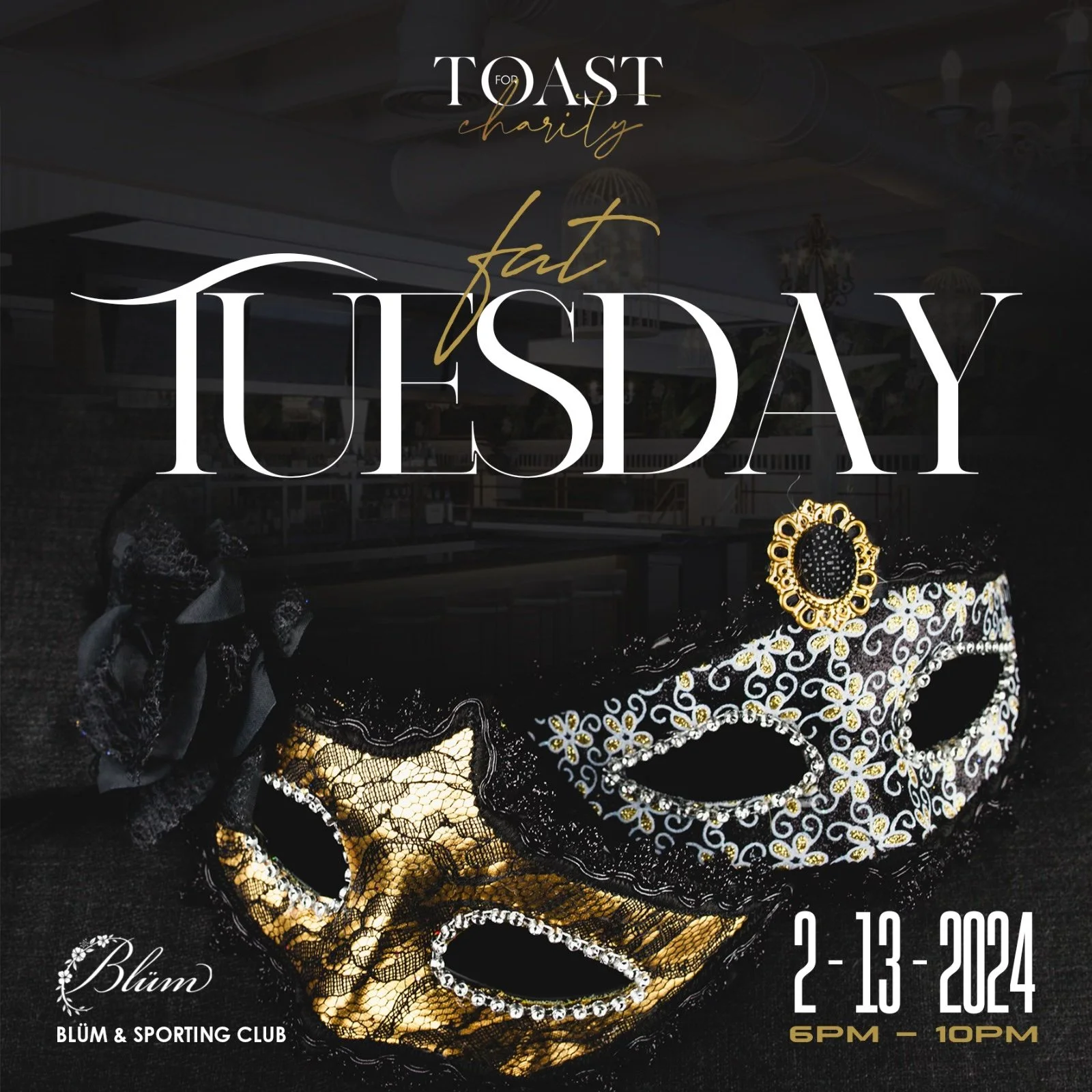 Fat Tuesday 2024 Event Flyer
