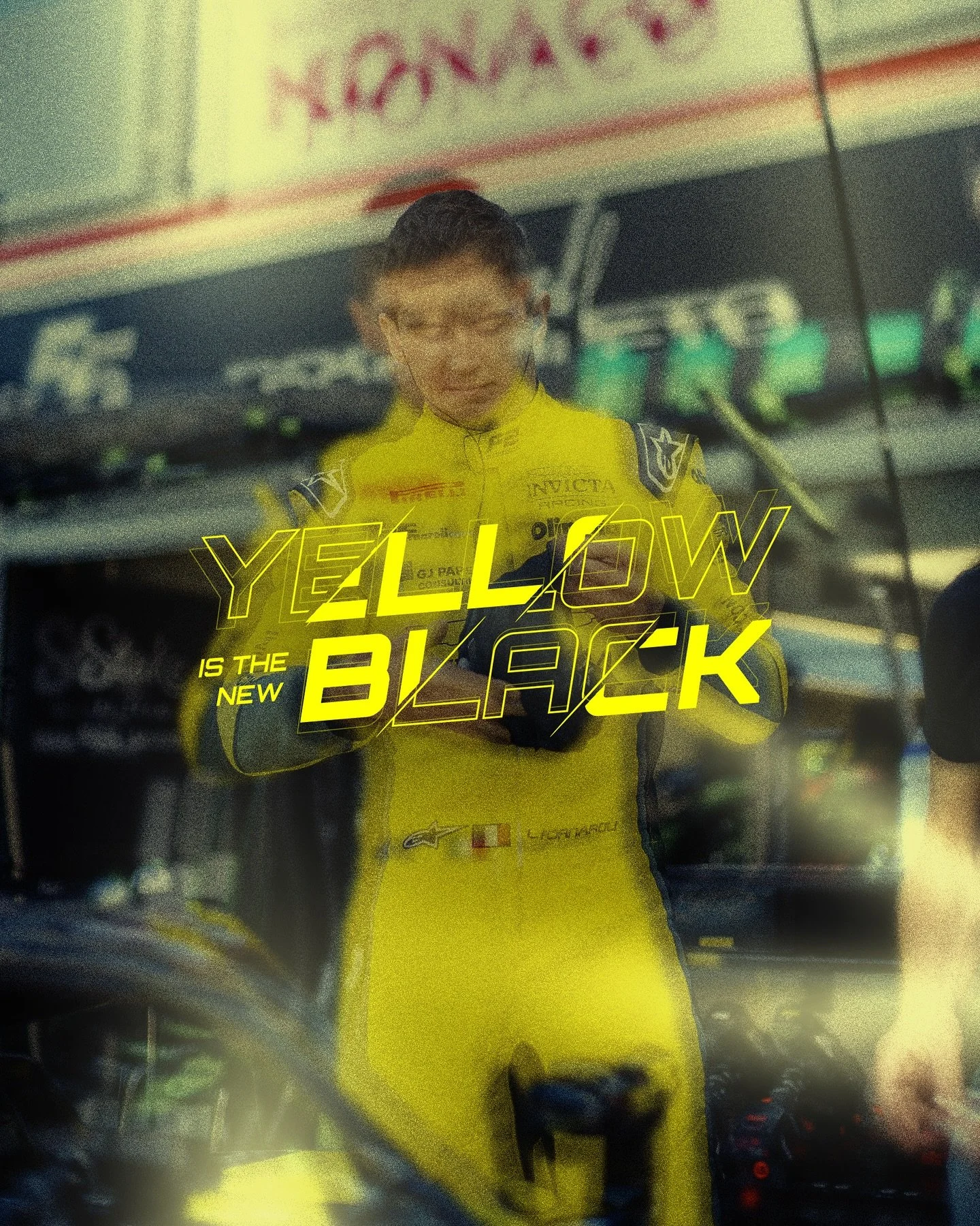 &ldquo;Yellow is the New Black&rdquo; campaign assets for Invicta Racing in Monaco. 🟡⚫️

From the logo to a prop newspaper, this was a small project with a wide variety of assets required and it was a lot of fun being given creative free rein for it