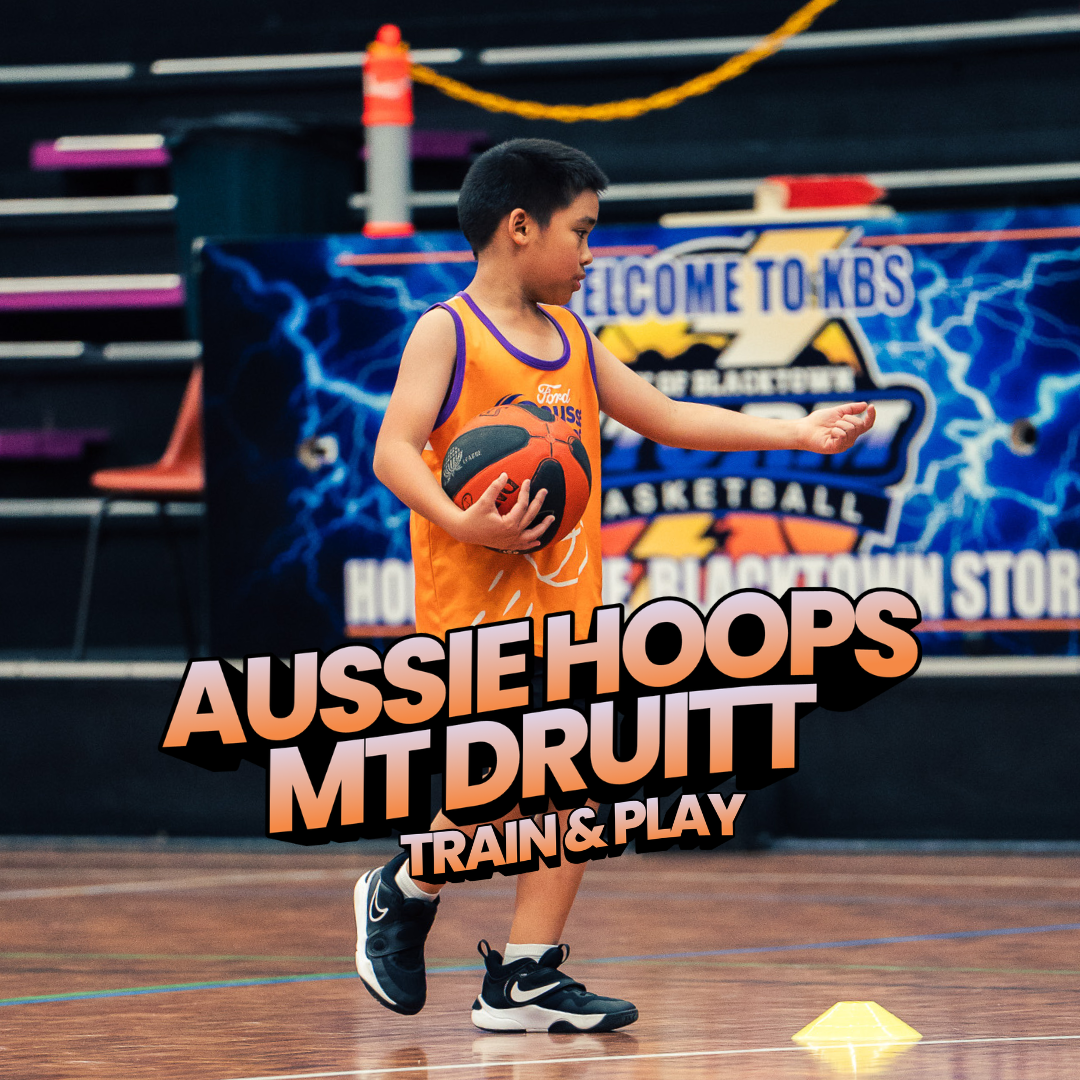 Term 2 Aussie Hoops Mt Druitt Train &amp; Play Session #2