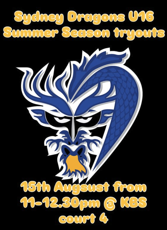 CBBA Summer League U16 Tryouts with Sydney Dragons
