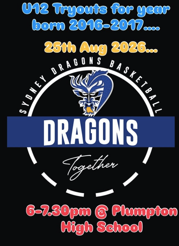 CBBA Summer League U12 Tryouts with Sydney Dragons
