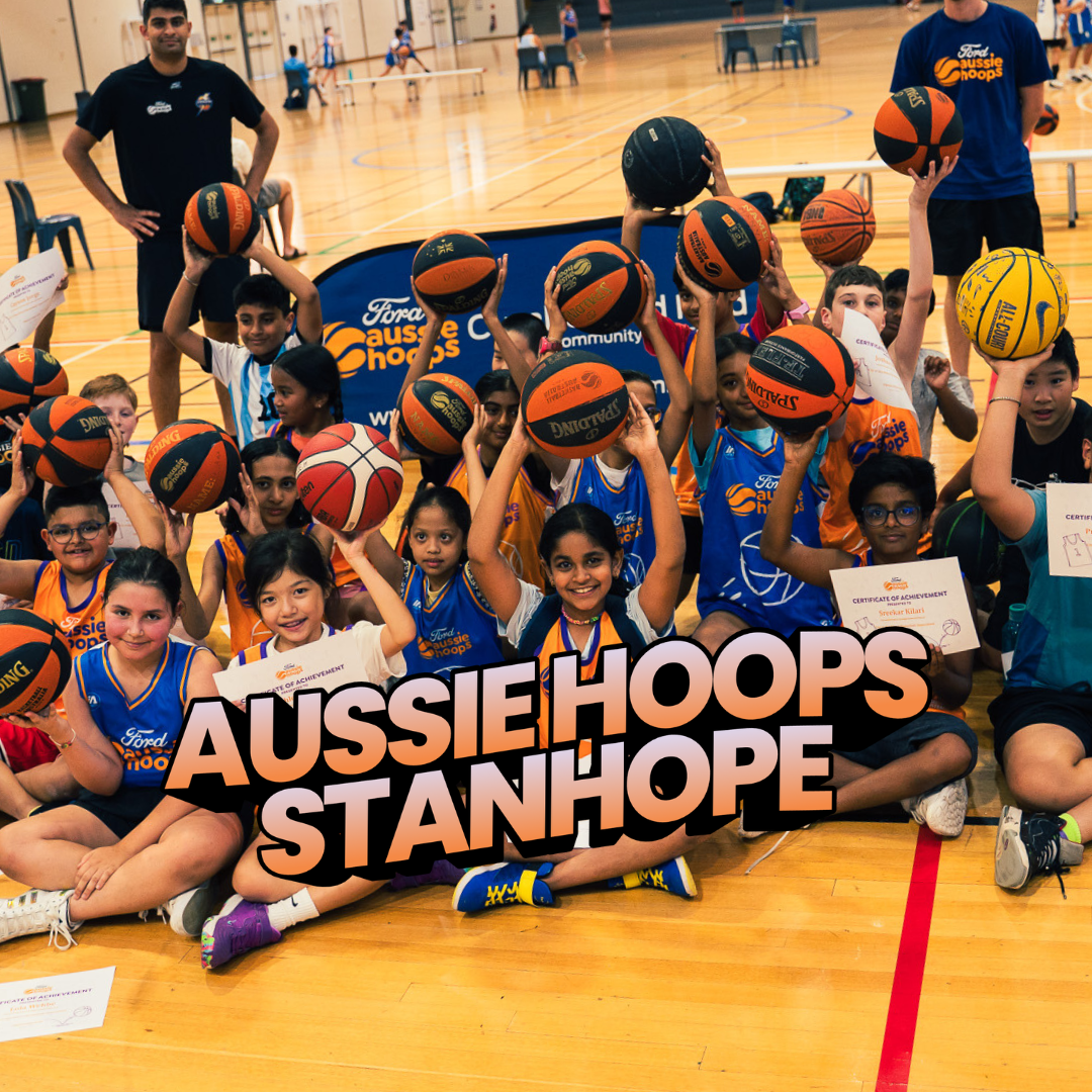 Term 4 Aussie Hoops Stanhope - Beginners, Intermediate and Train &amp; Play Session #1