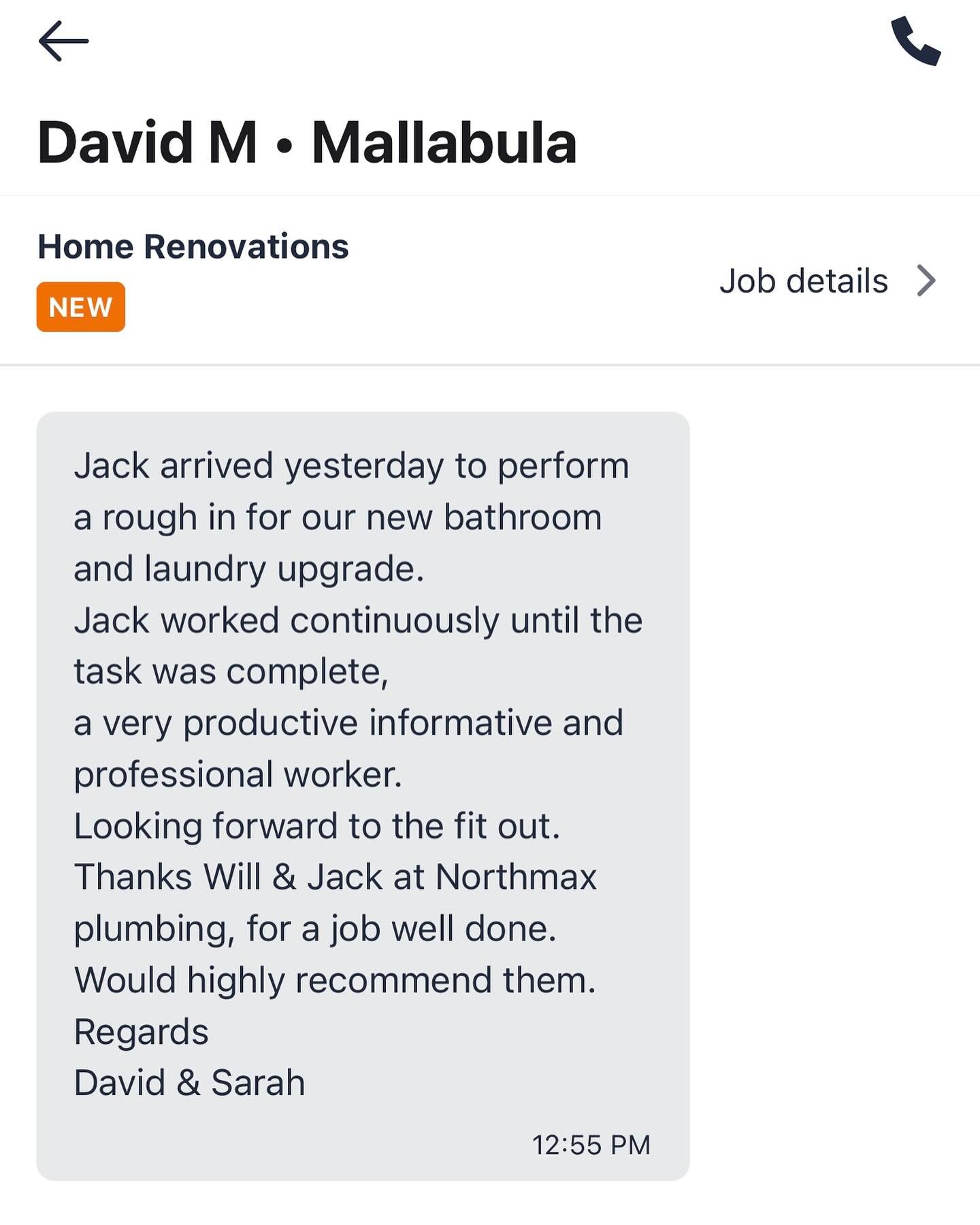 Besides full-service plumbing contracts, we also do renovation projects. For our client David&rsquo;s reno in Port Stephens, we took care of the rough-in and fit-off.

Owner Will collaborated closely with David to plan, and together with our Plumbing
