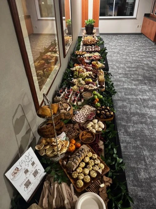 Breakfast Grazing Table with Sandwiches per person