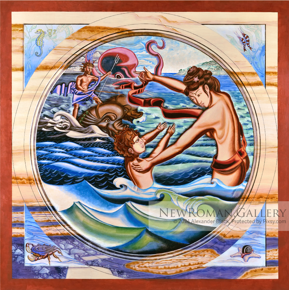 BIRTH OF POLYPHEMUS by Alexander Black